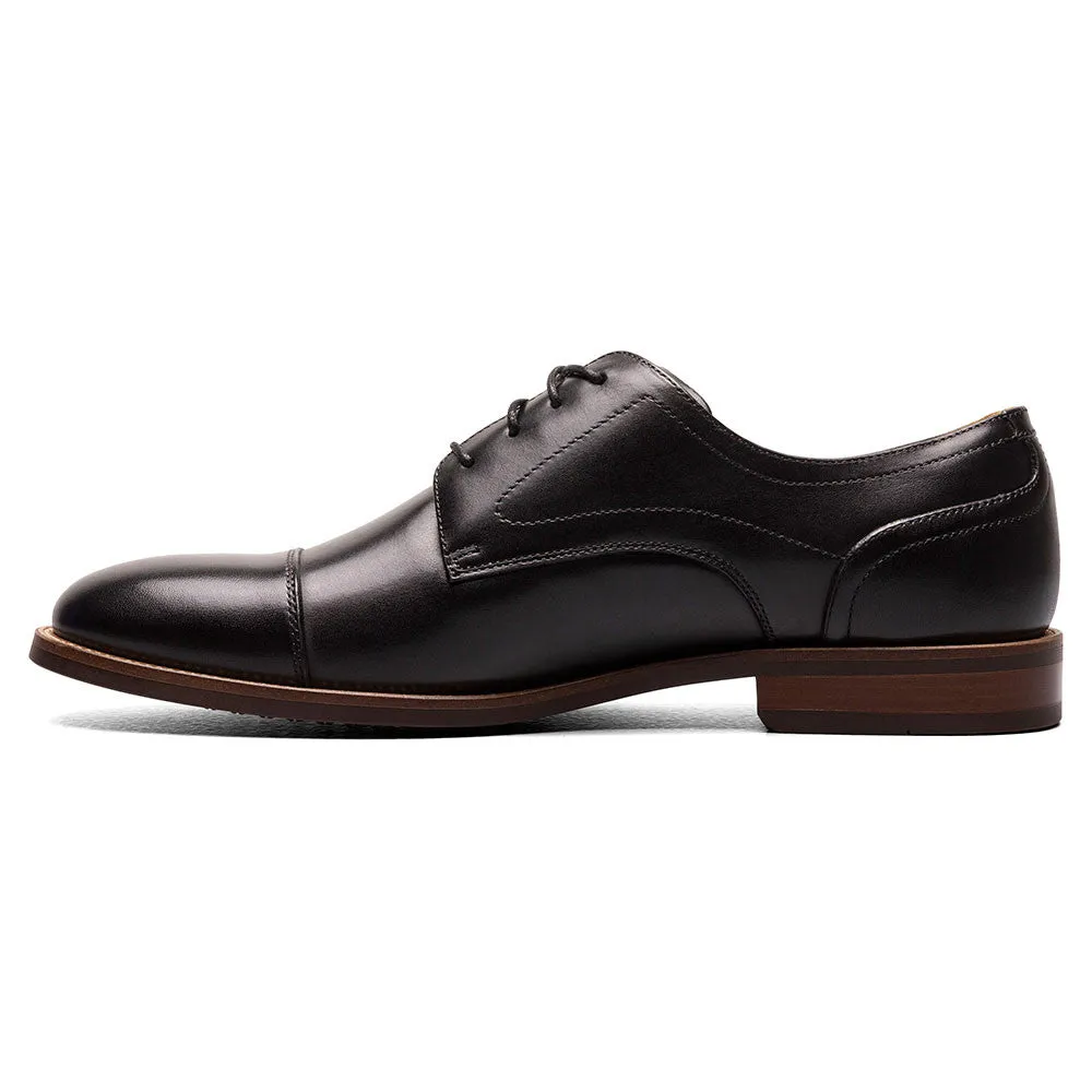 Florsheim Rucci Cap Toe Oxford Men’s Black Dress Shoes