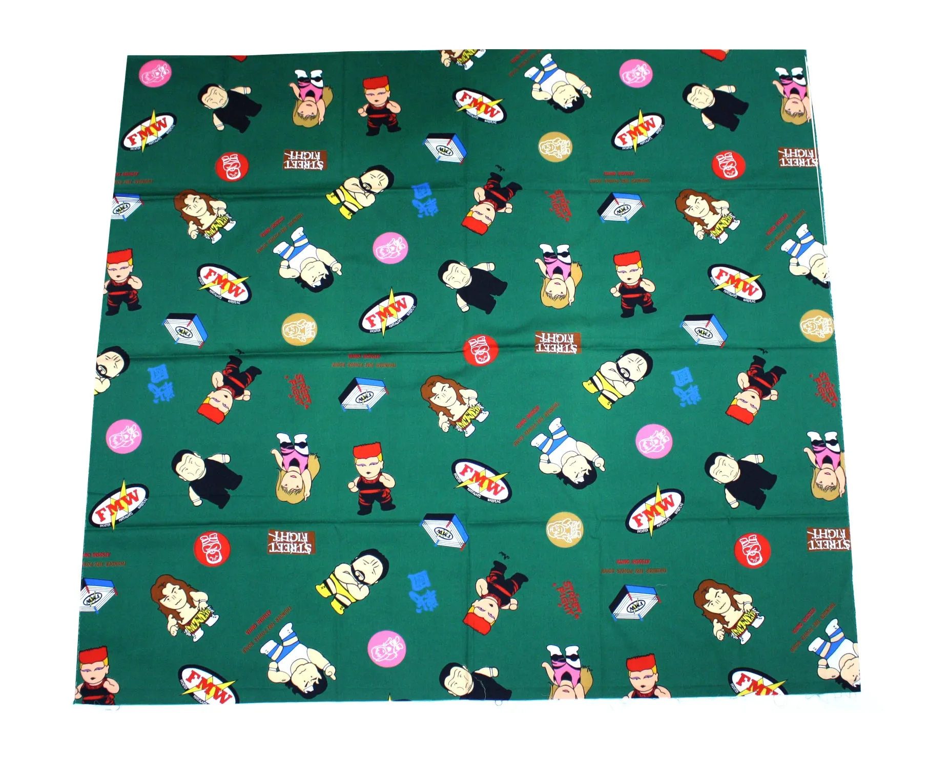 FMW CARTOON GREEN FABRIC