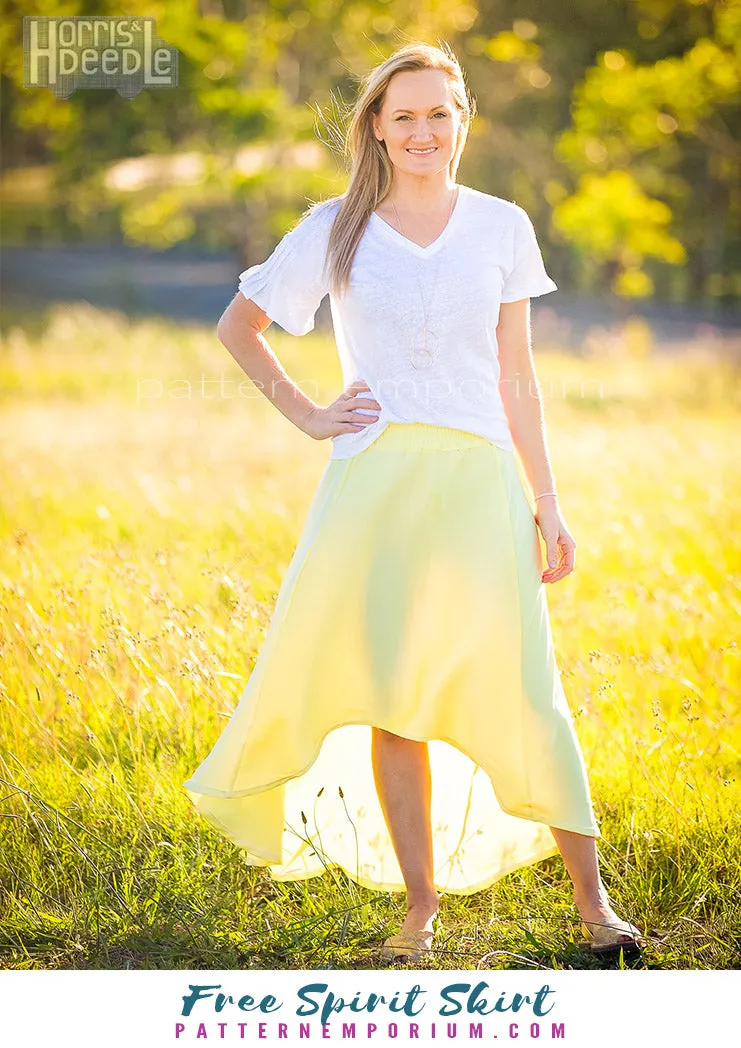 Free Spirit | Midi & Maxi Skirt Sewing Pattern