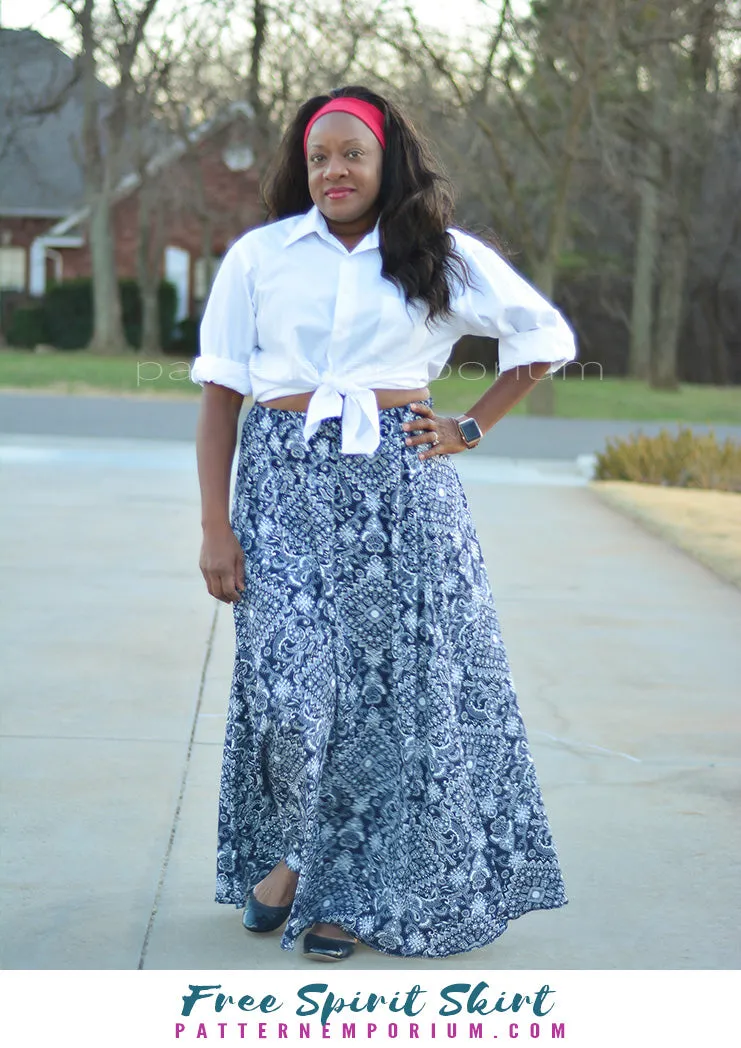 Free Spirit | Midi & Maxi Skirt Sewing Pattern