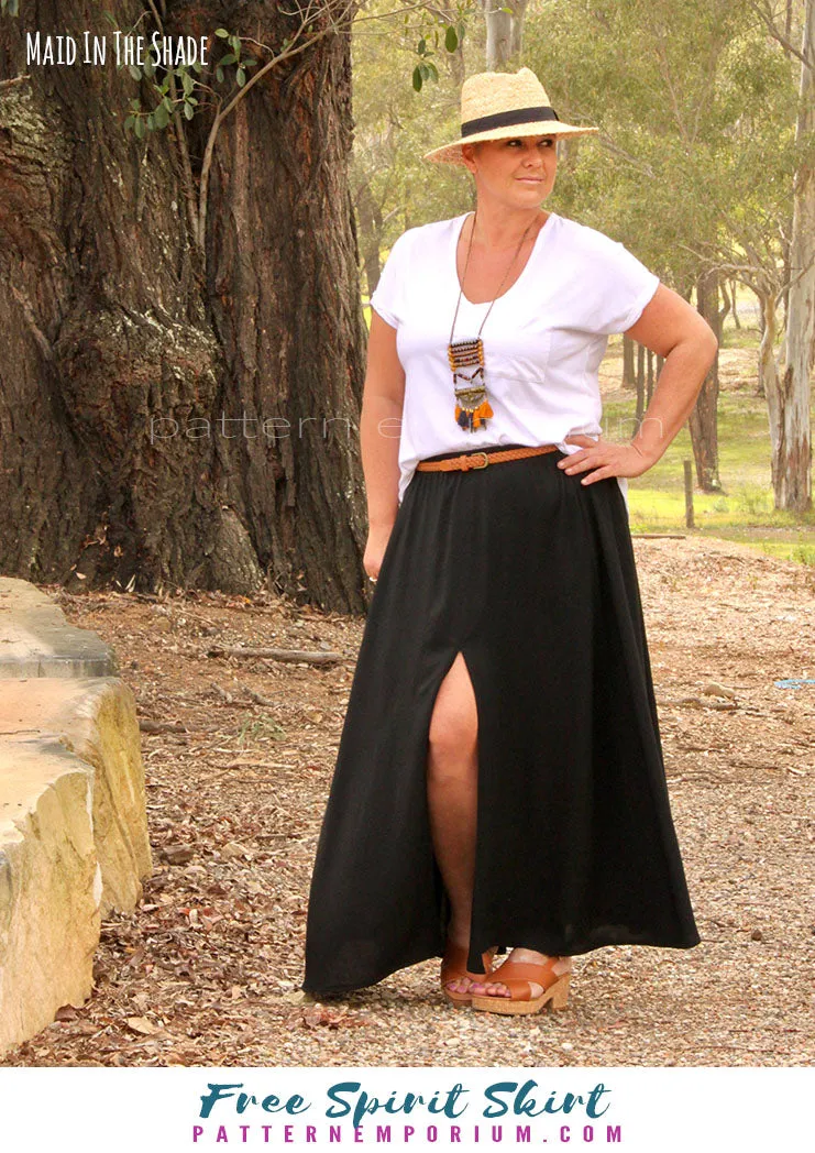 Free Spirit | Midi & Maxi Skirt Sewing Pattern