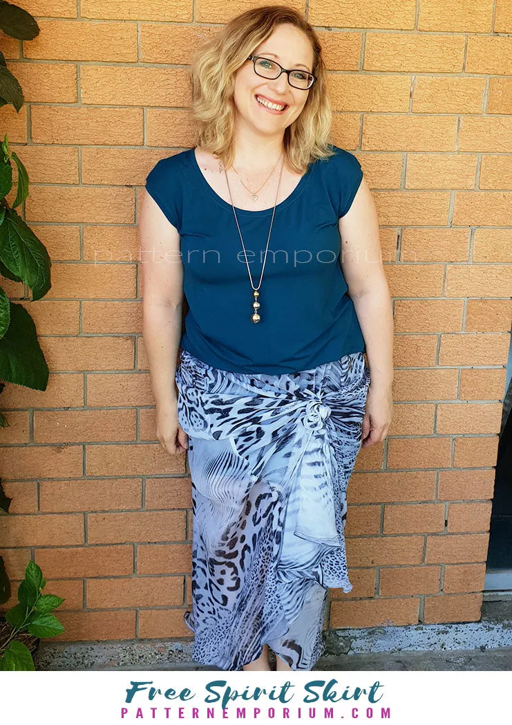 Free Spirit | Midi & Maxi Skirt Sewing Pattern