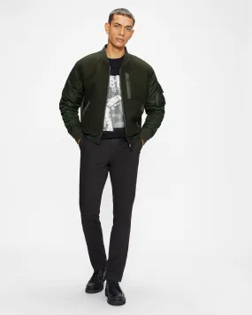 Genay Slim Chinos Black