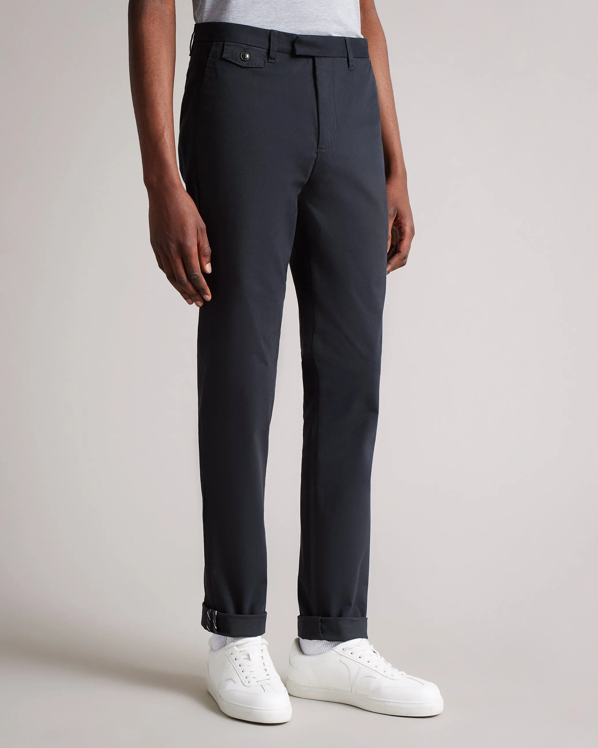 Genay Slim Chinos Dk-Navy