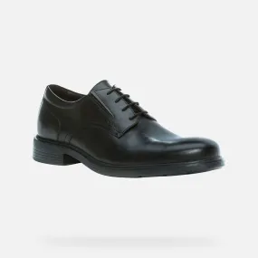 Geox Dublin Mens Black Shoe