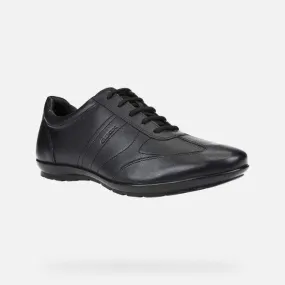 Geox Symbol Mens Black Shoe