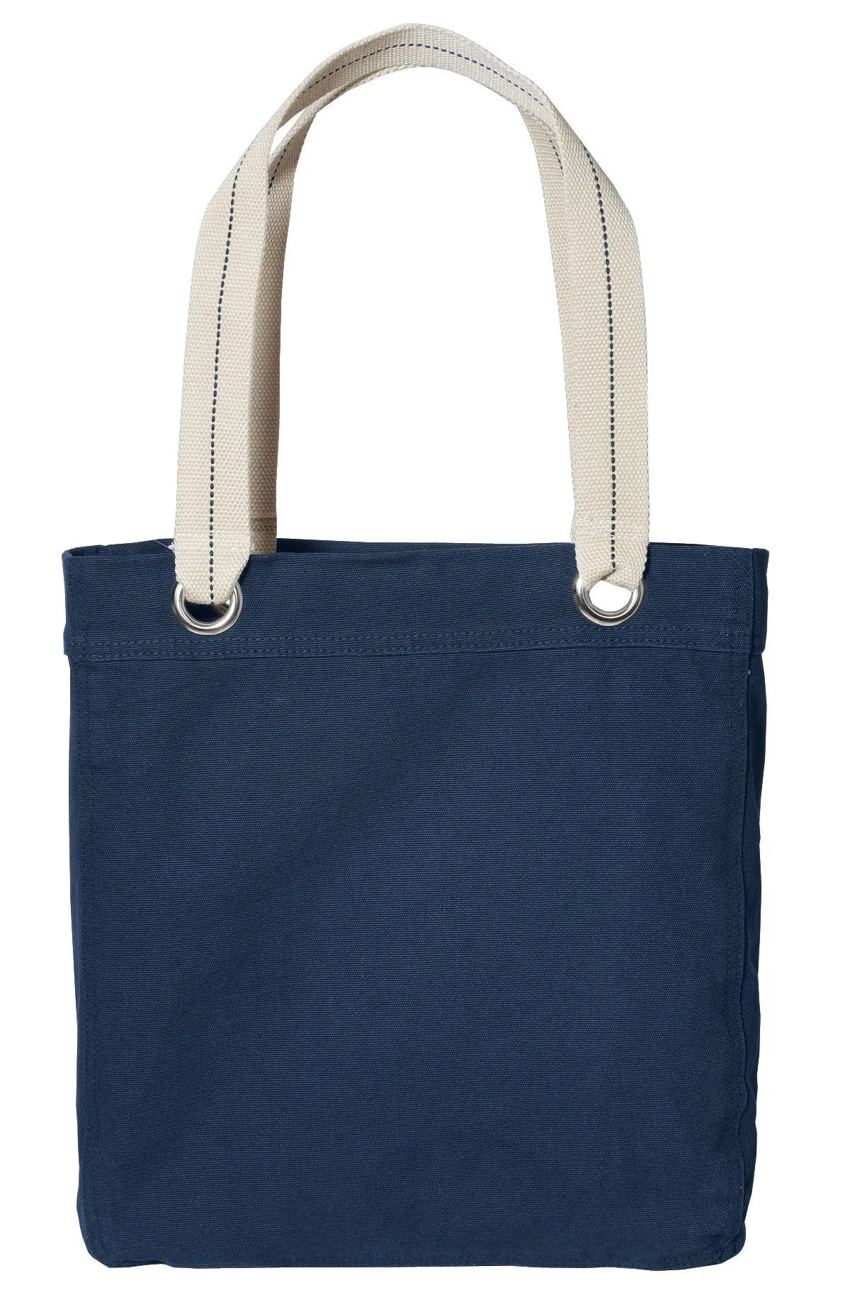 Heavy Canvas tote Bag With Natural Color handle