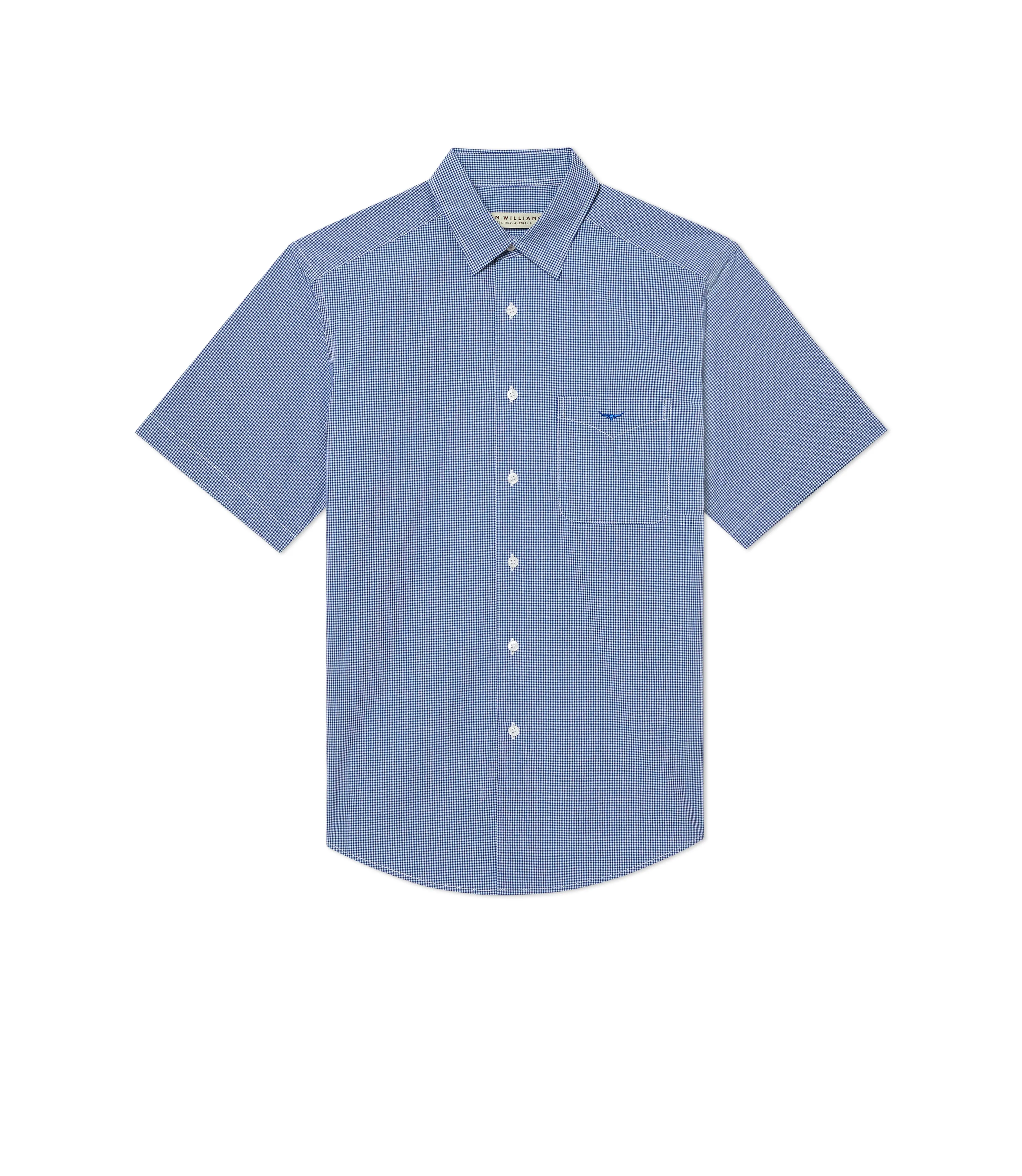 Hervey Shirt - Blue//White