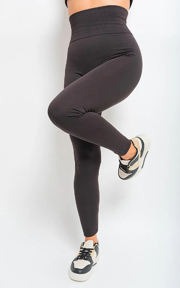 High Waist Tummy Compression Slimming Leggings