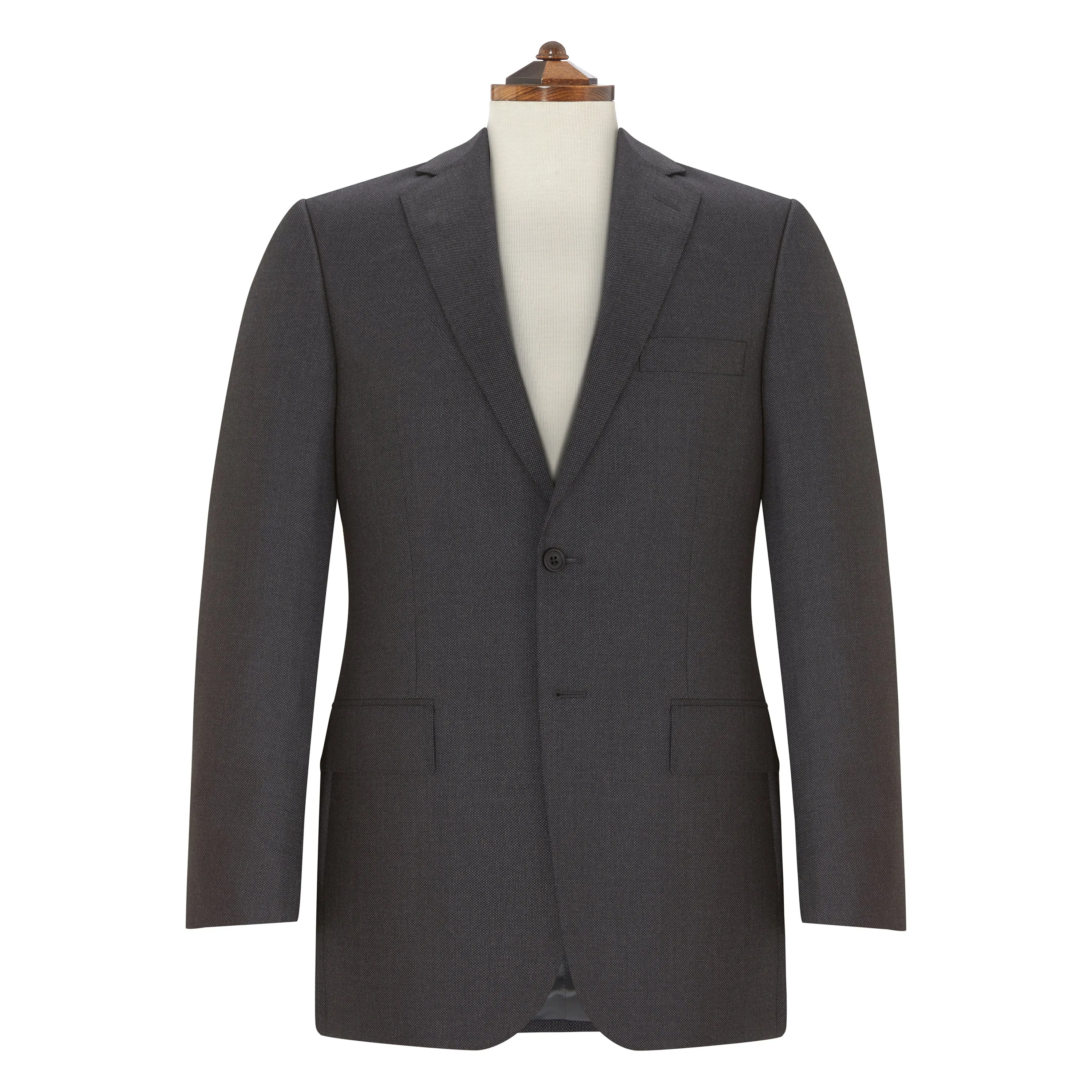 Highbury Charcoal Birdseye Suit