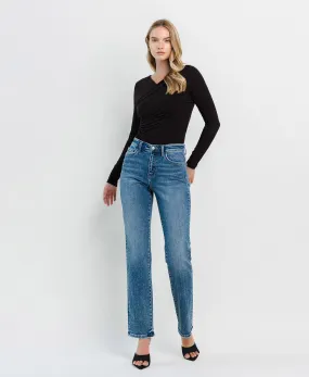 Illuminate - High Rise Straight Jeans