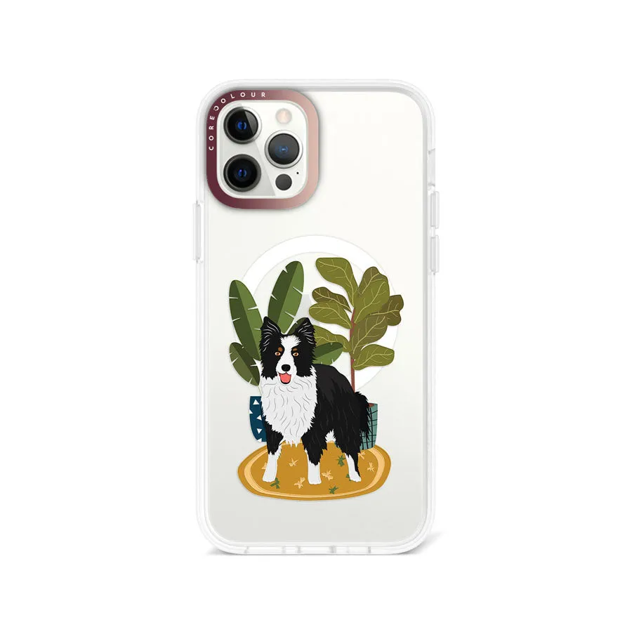 iPhone 12 Pro Max Border Collie Phone Case MagSafe Compatible