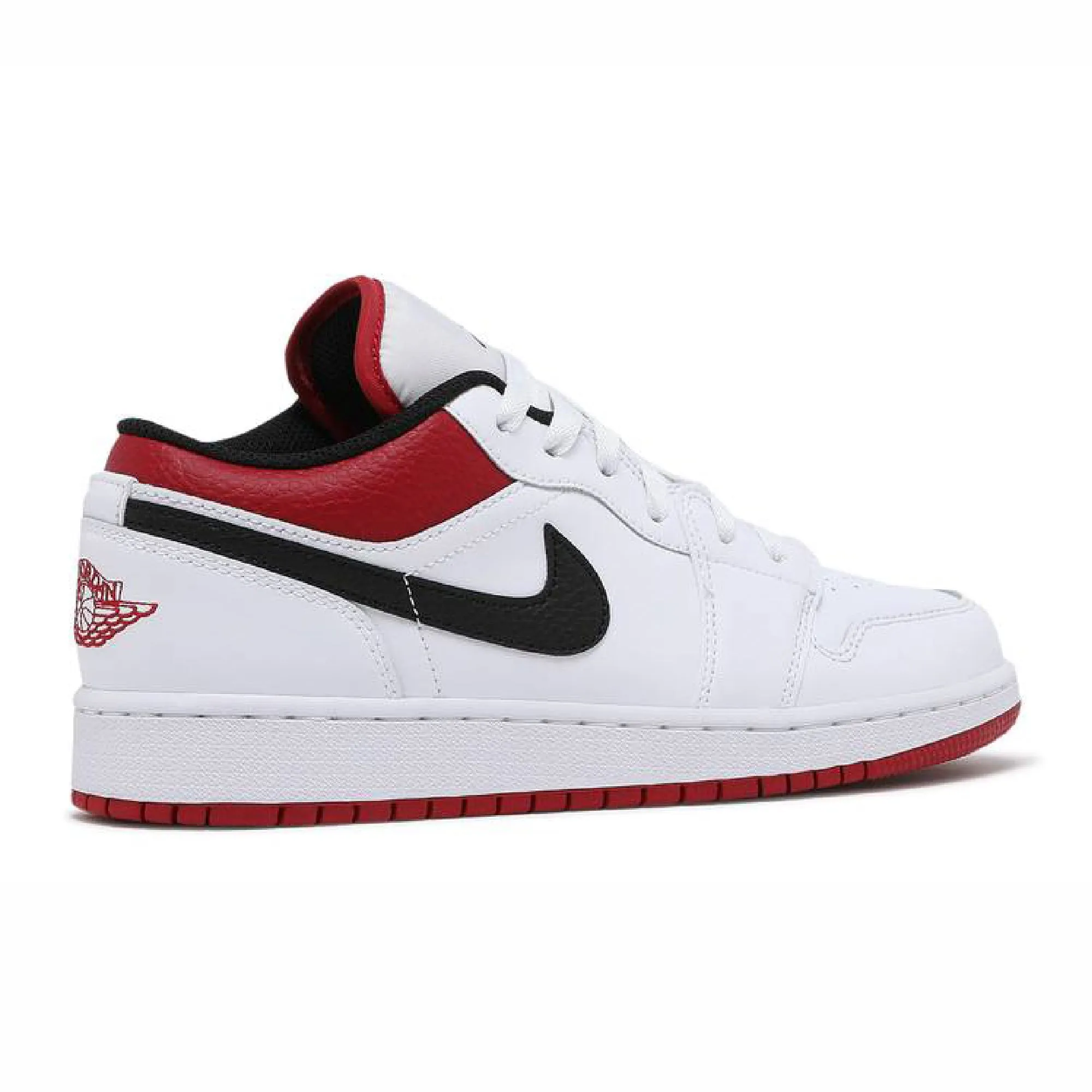 Jordan 1 Low White Gym Red (GS)