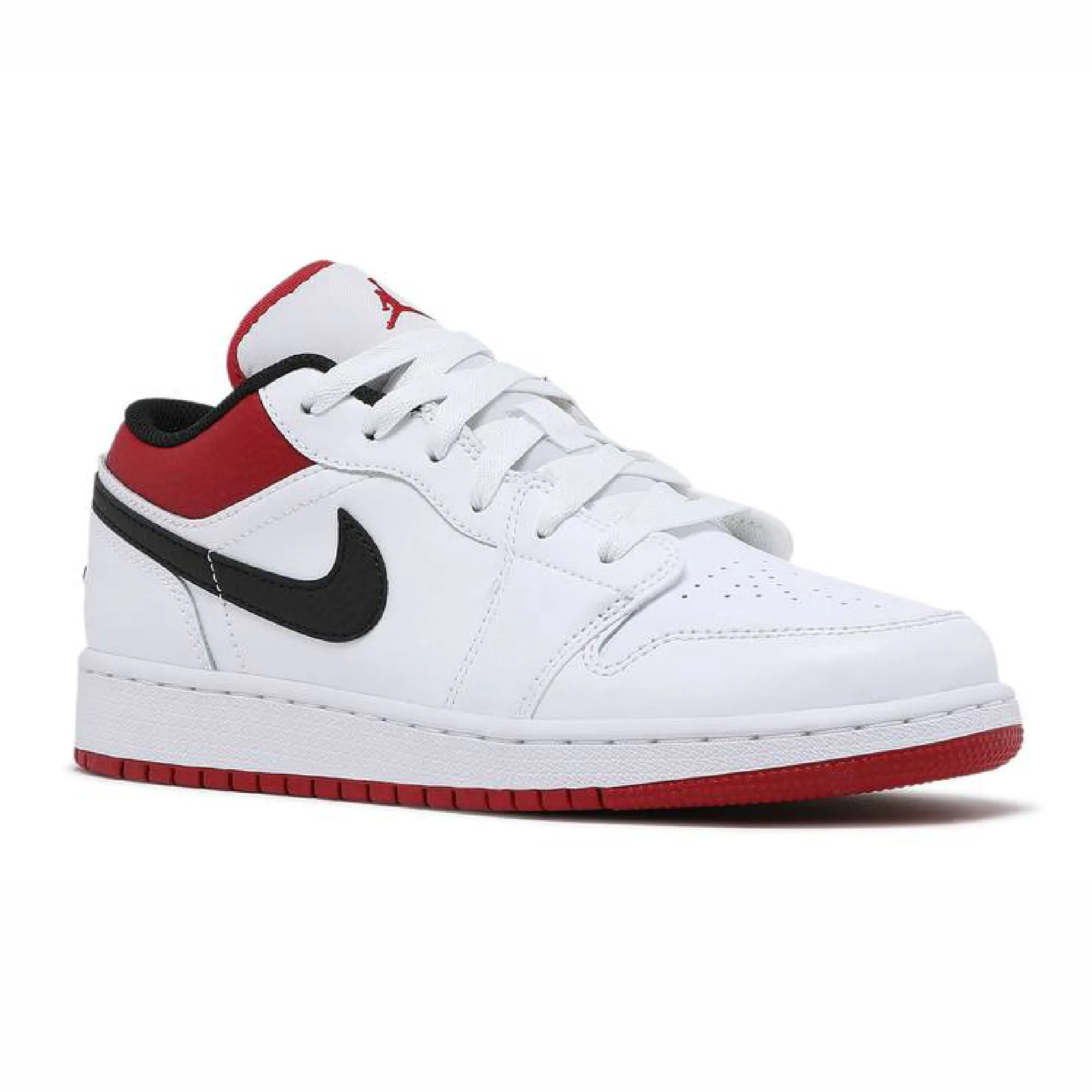 Jordan 1 Low White Gym Red (GS)