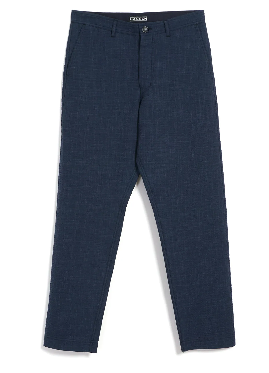 KEN | Wide Cut Trousers | Crinkle Blue