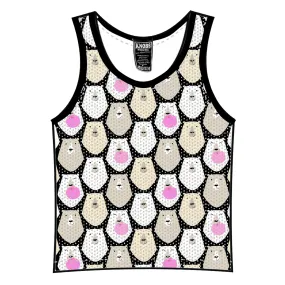 Knobs Bears tank mesh black