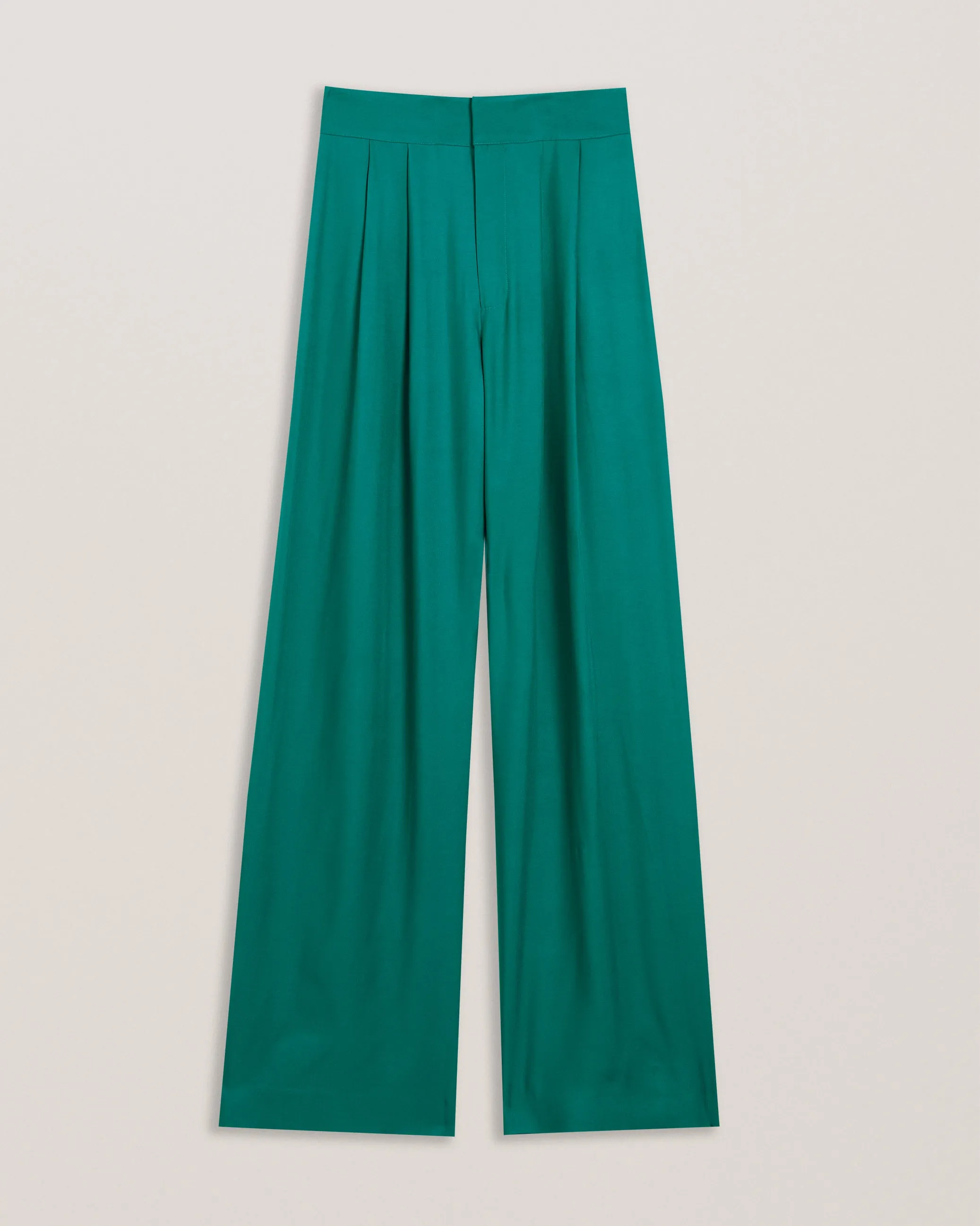 Krissi Wide Leg Trousers Green