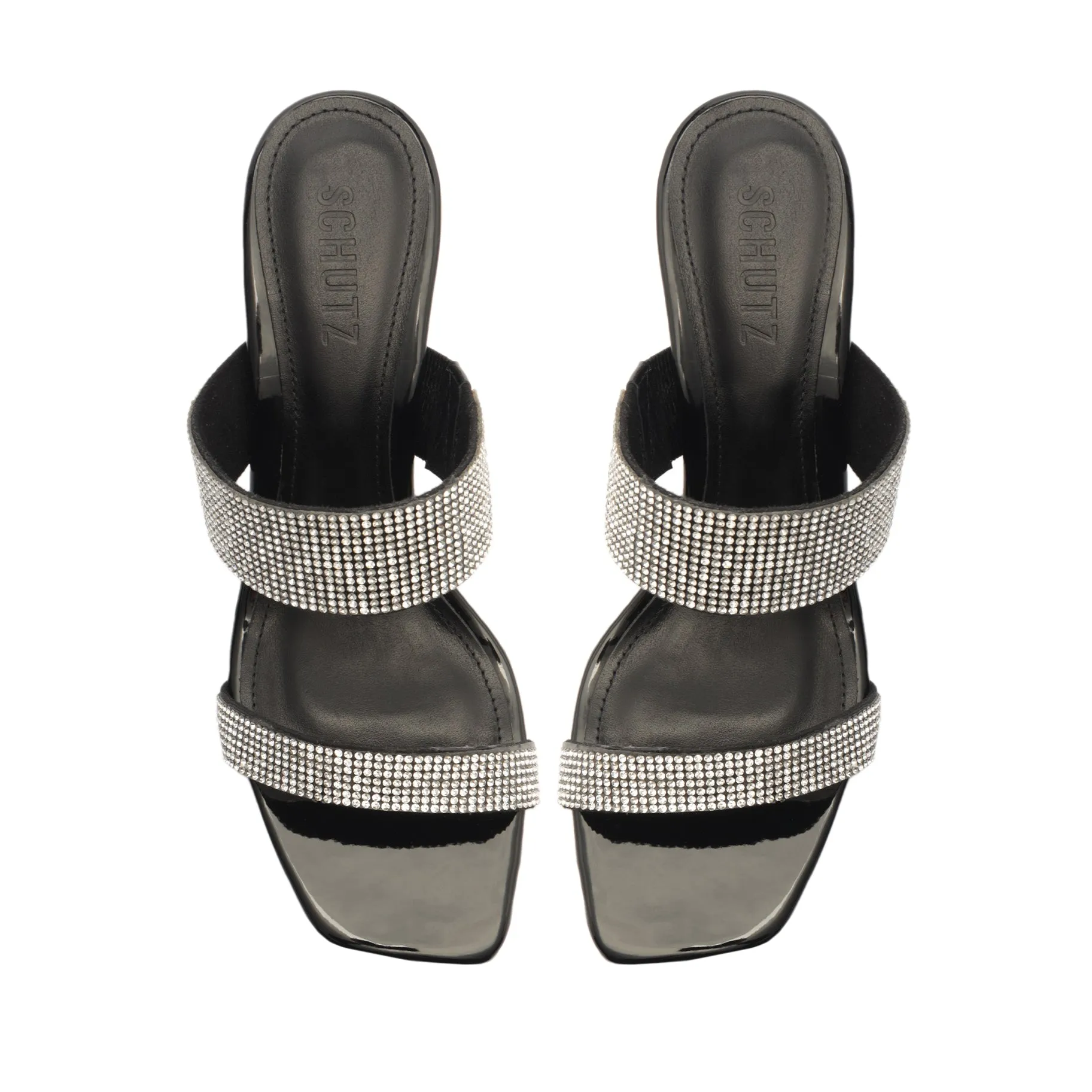 Liam Mid Metallic Nappa Leather Sandal