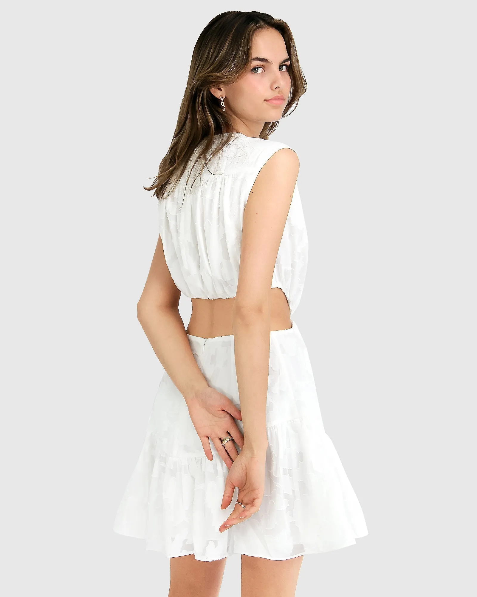 Lovesick Mini Dress - White