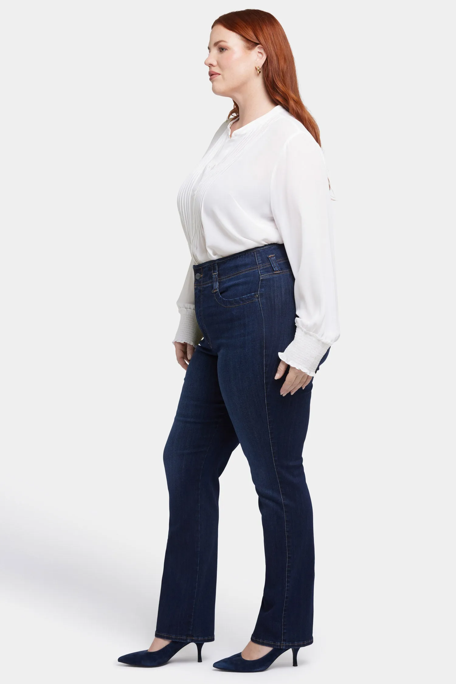 Marilyn Straight Jeans In Plus Size - Northbridge