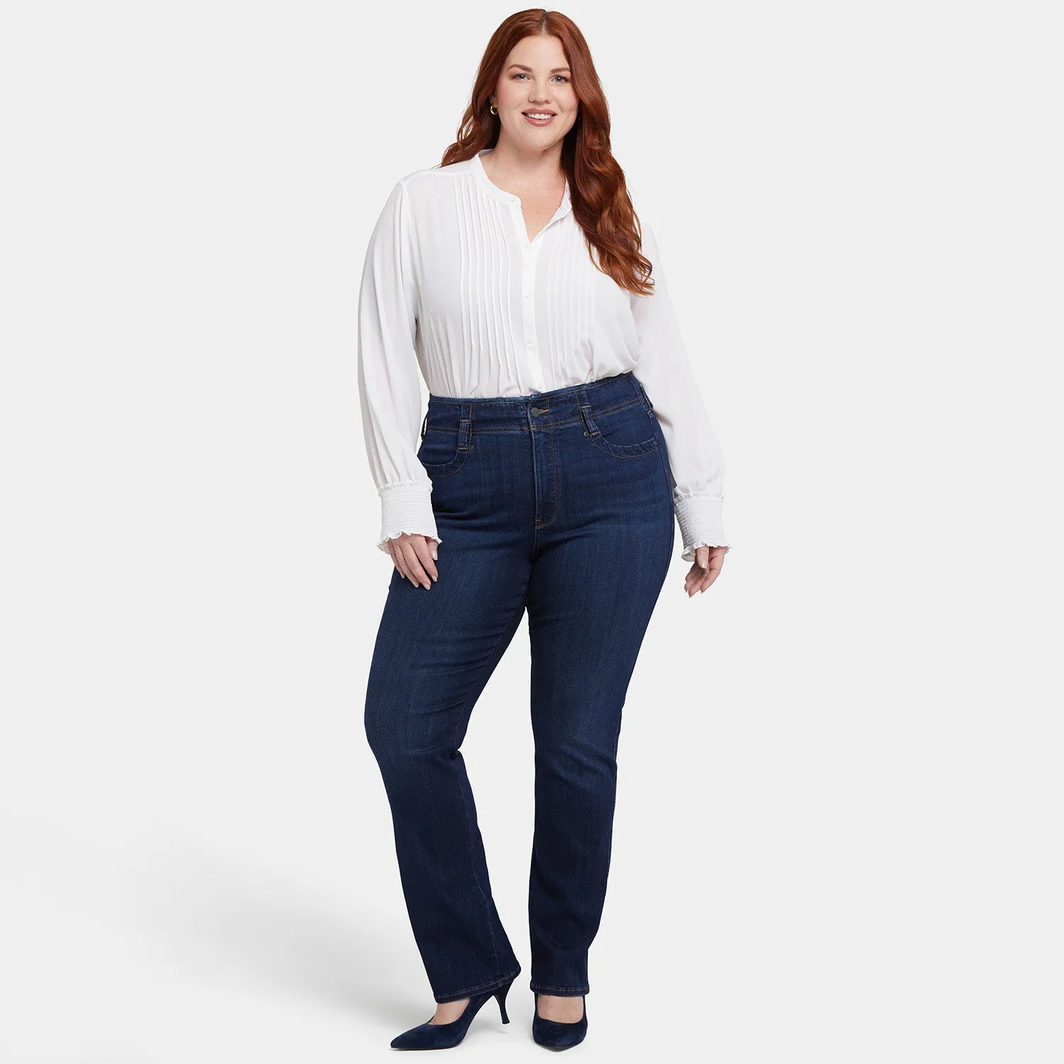 Marilyn Straight Jeans In Plus Size - Northbridge