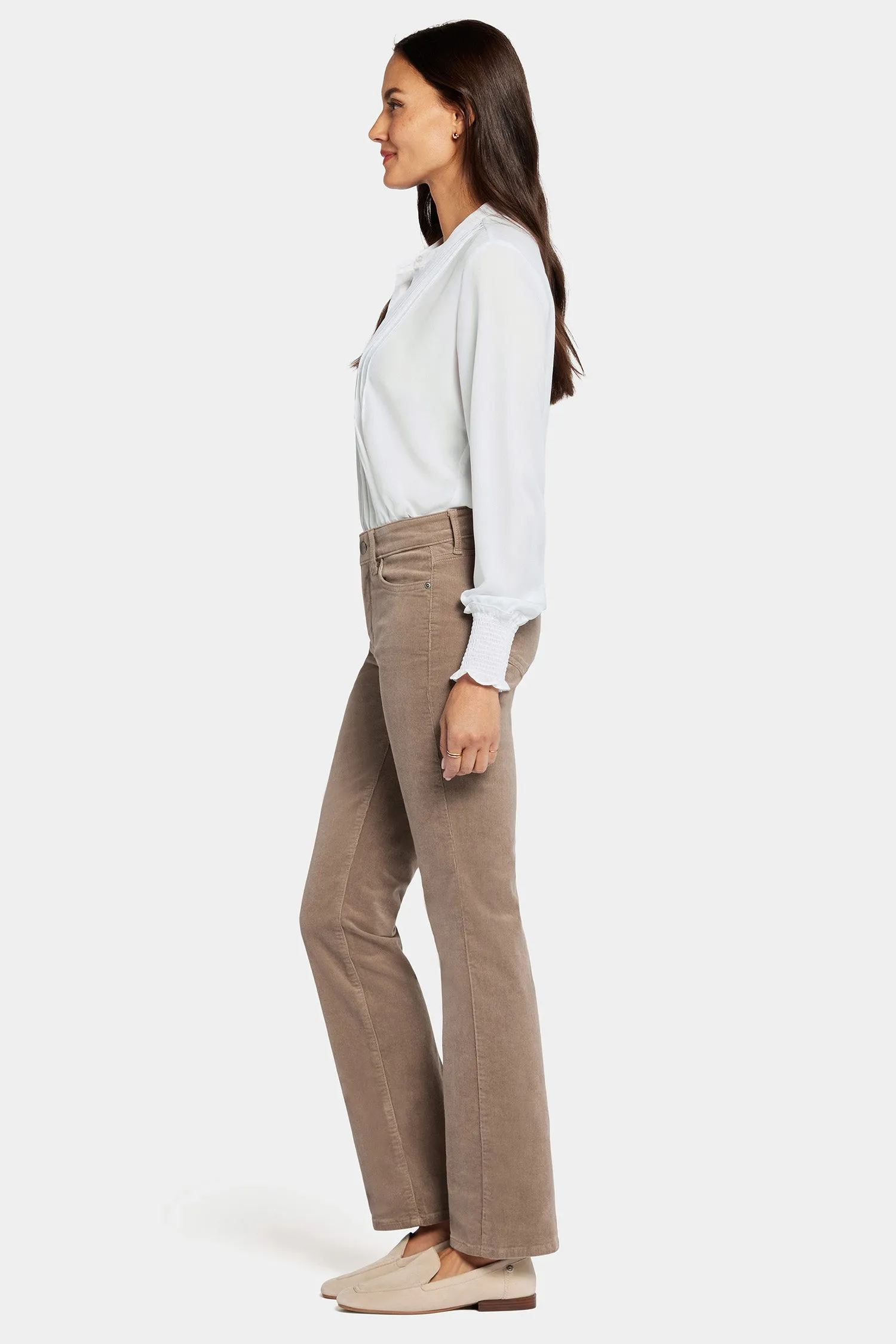 Marilyn Straight Pants - Saddlewood