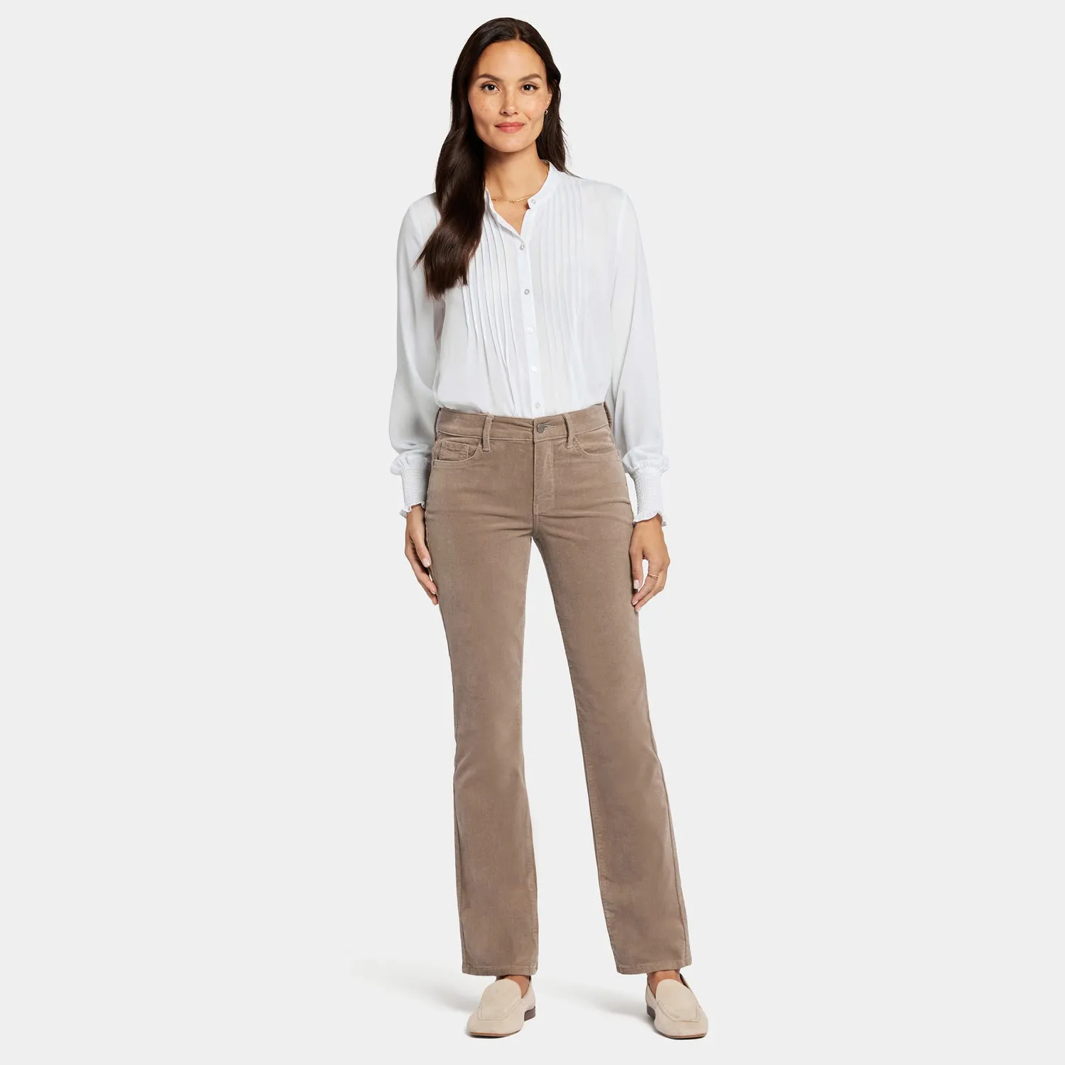 Marilyn Straight Pants - Saddlewood