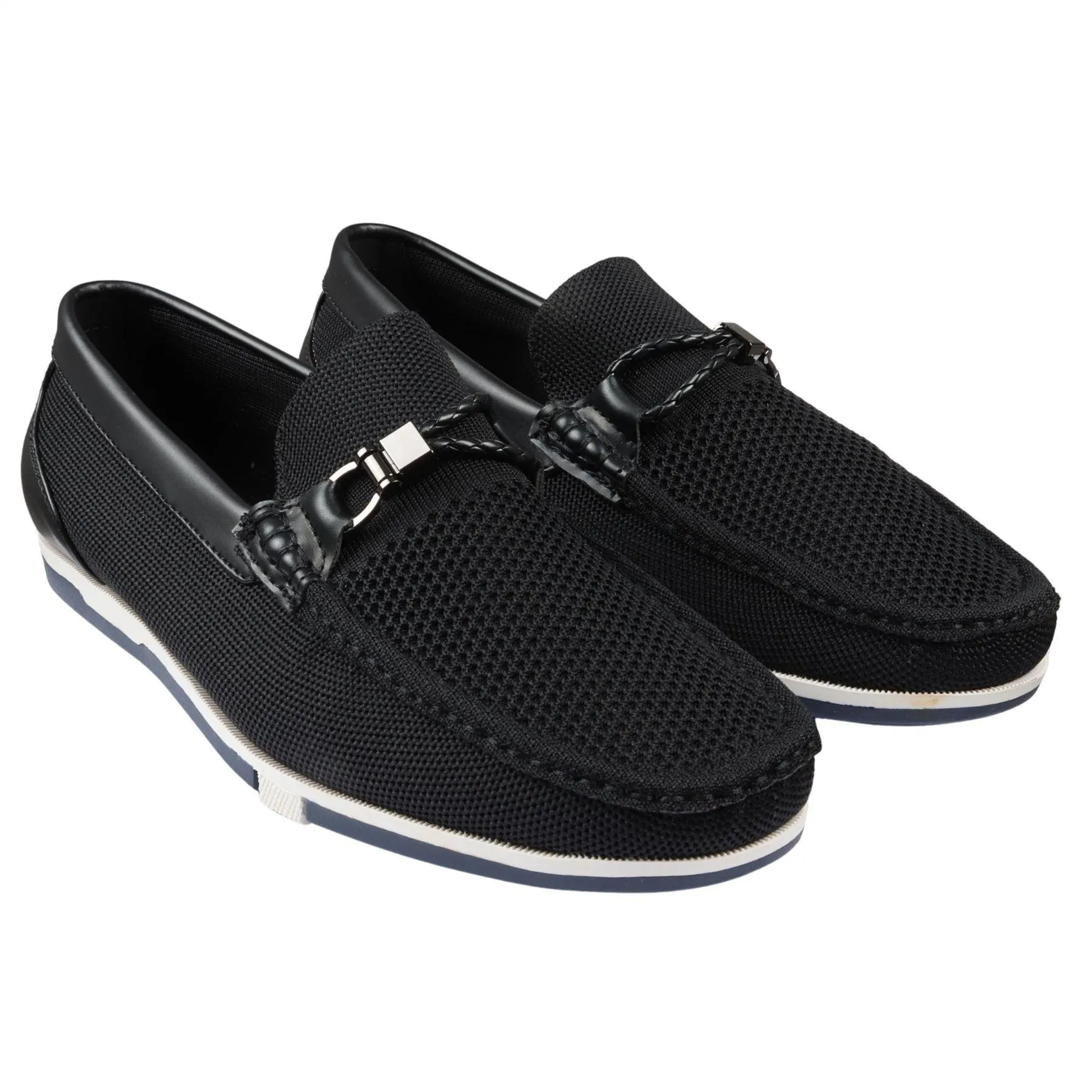 Men's Loafers Shoes Slip On Lightweight Mesh Breathable Formal Shoe