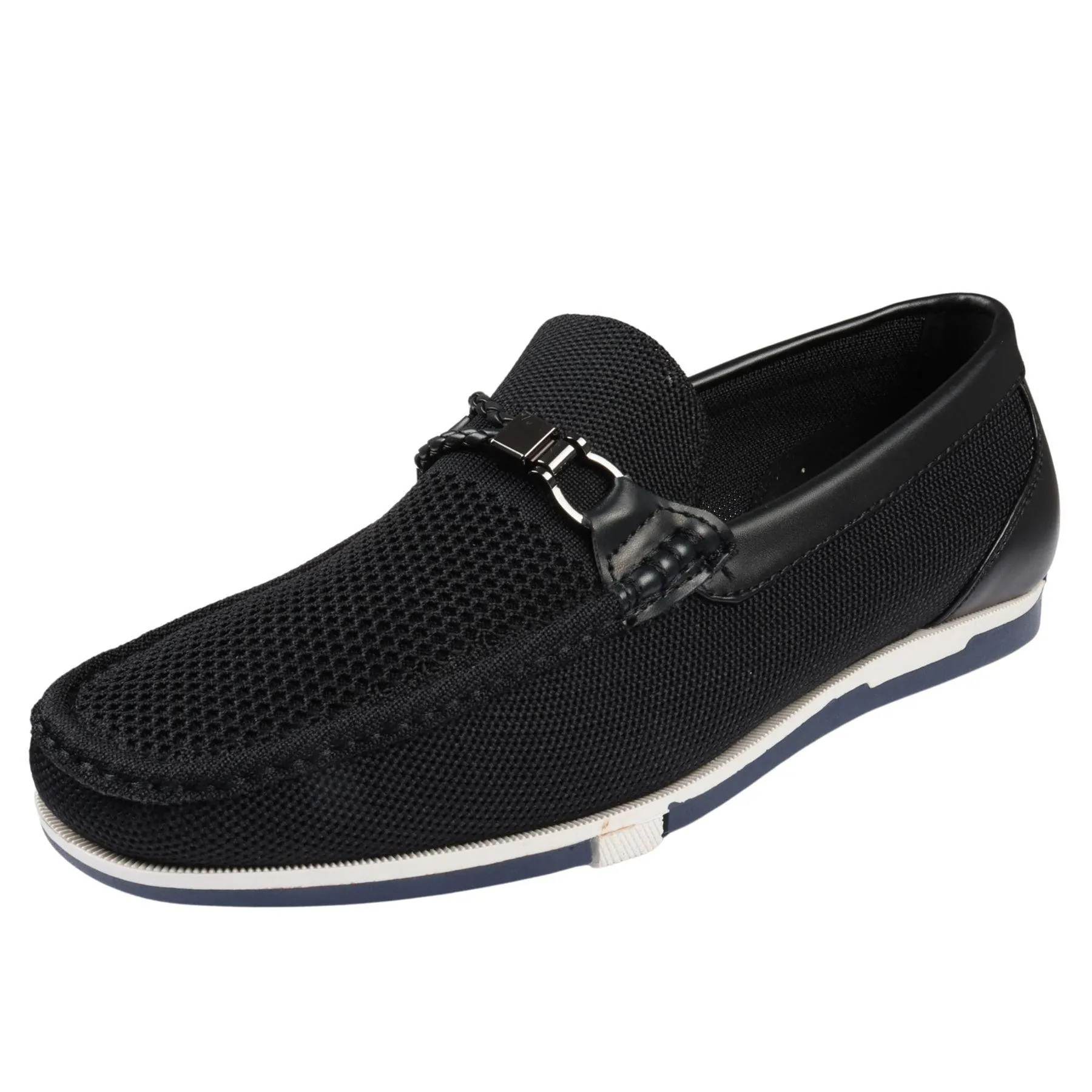 Men's Loafers Shoes Slip On Lightweight Mesh Breathable Formal Shoe