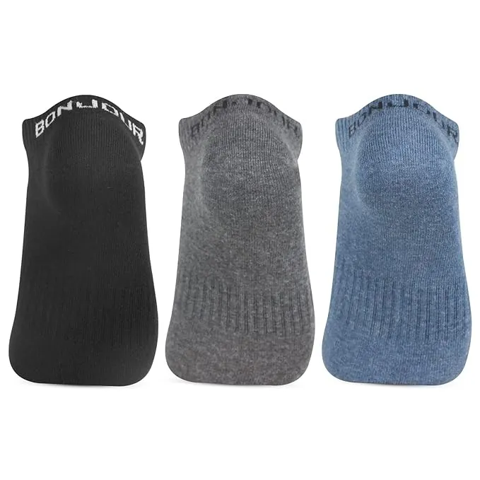 Men's Secret-Length Sports Socks - Pack Of 3