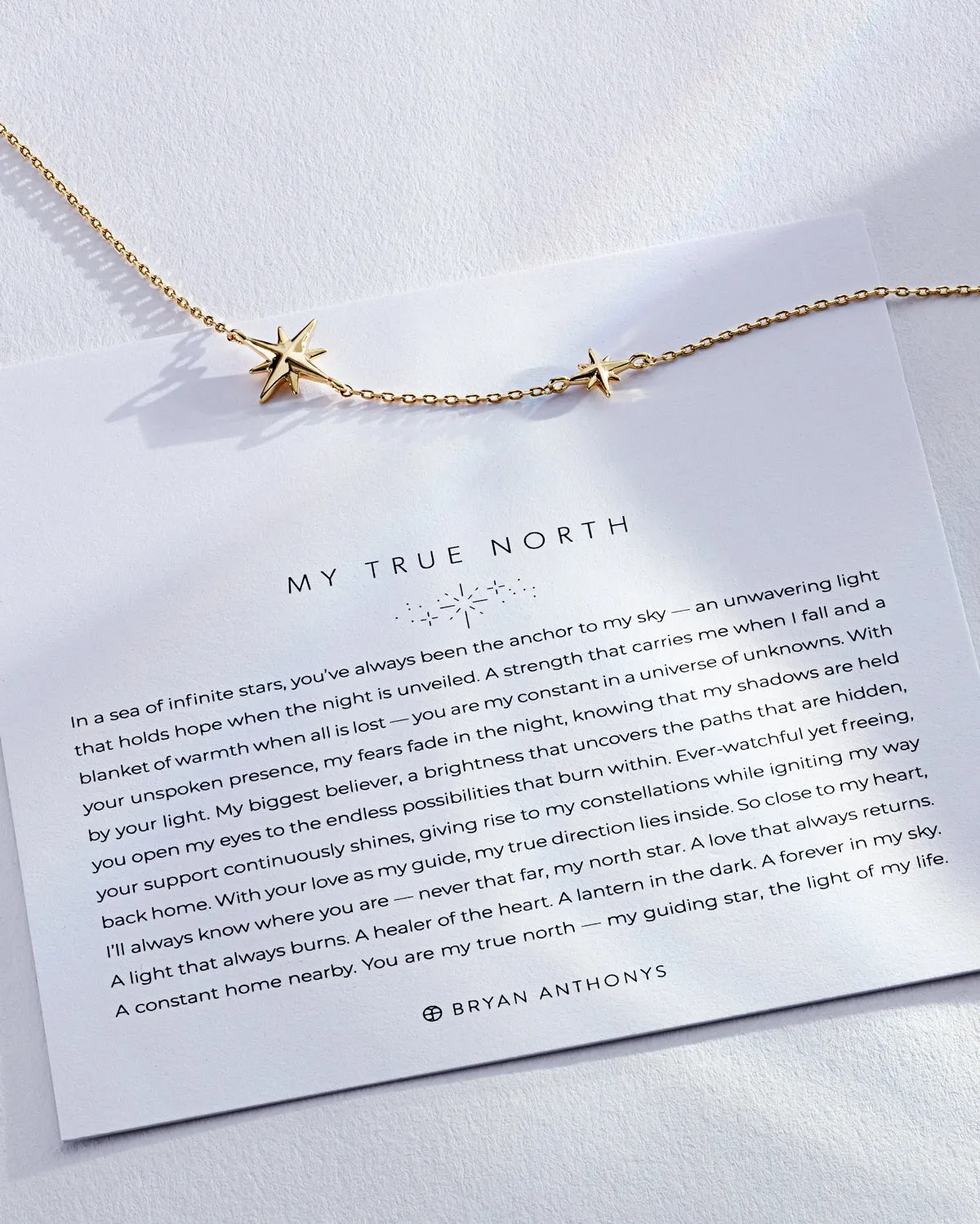 My True North Dainty Necklace