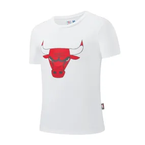 NBA BASICS PRIMARY LOGO T-SHIRT - WHITE