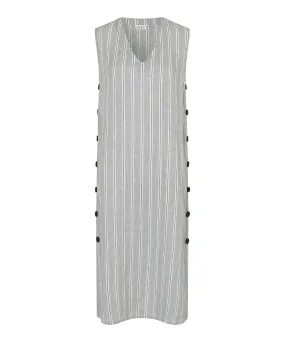 Nukus Linen Striped Dress