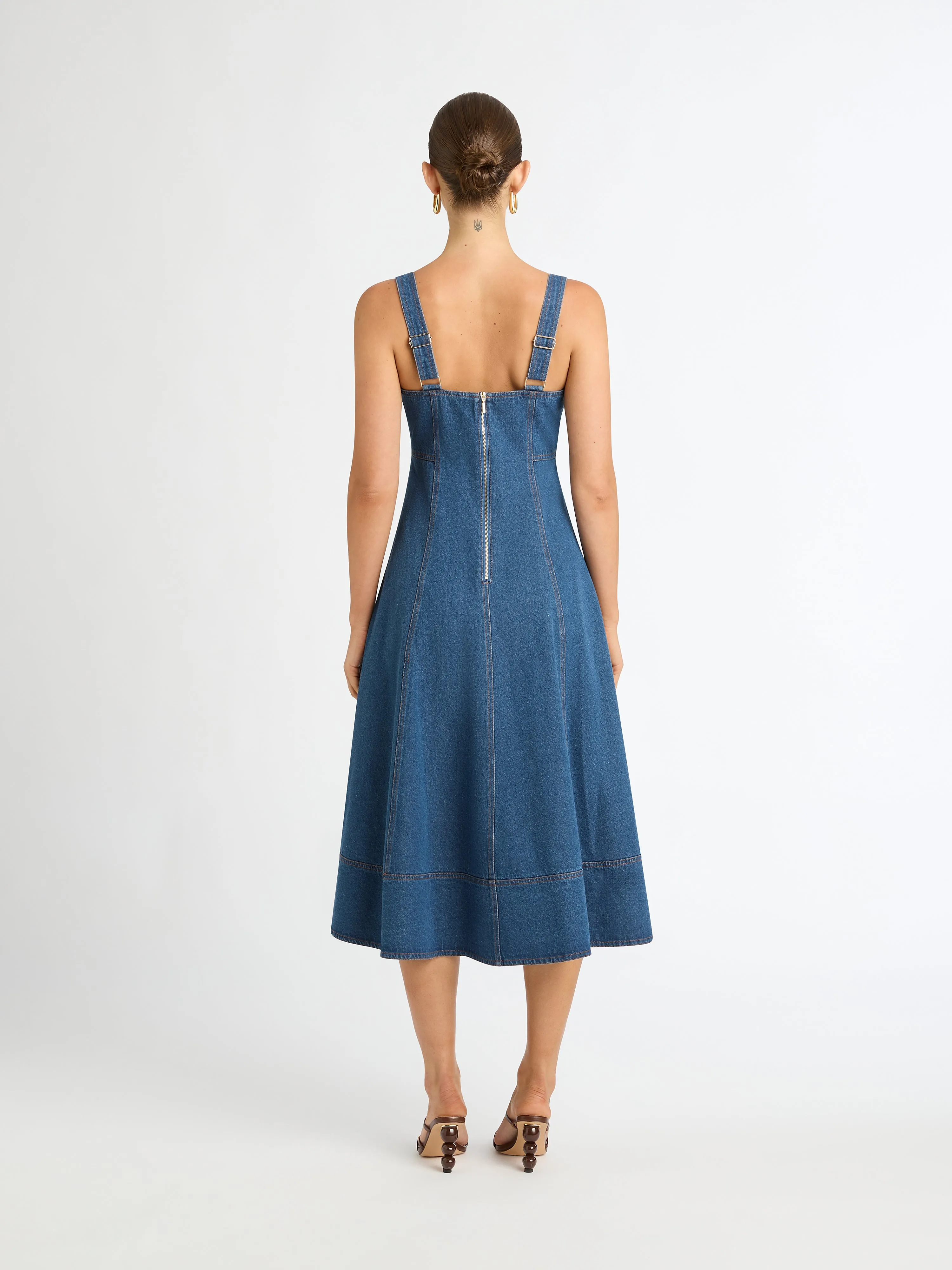 OSCAR DENIM DRESS