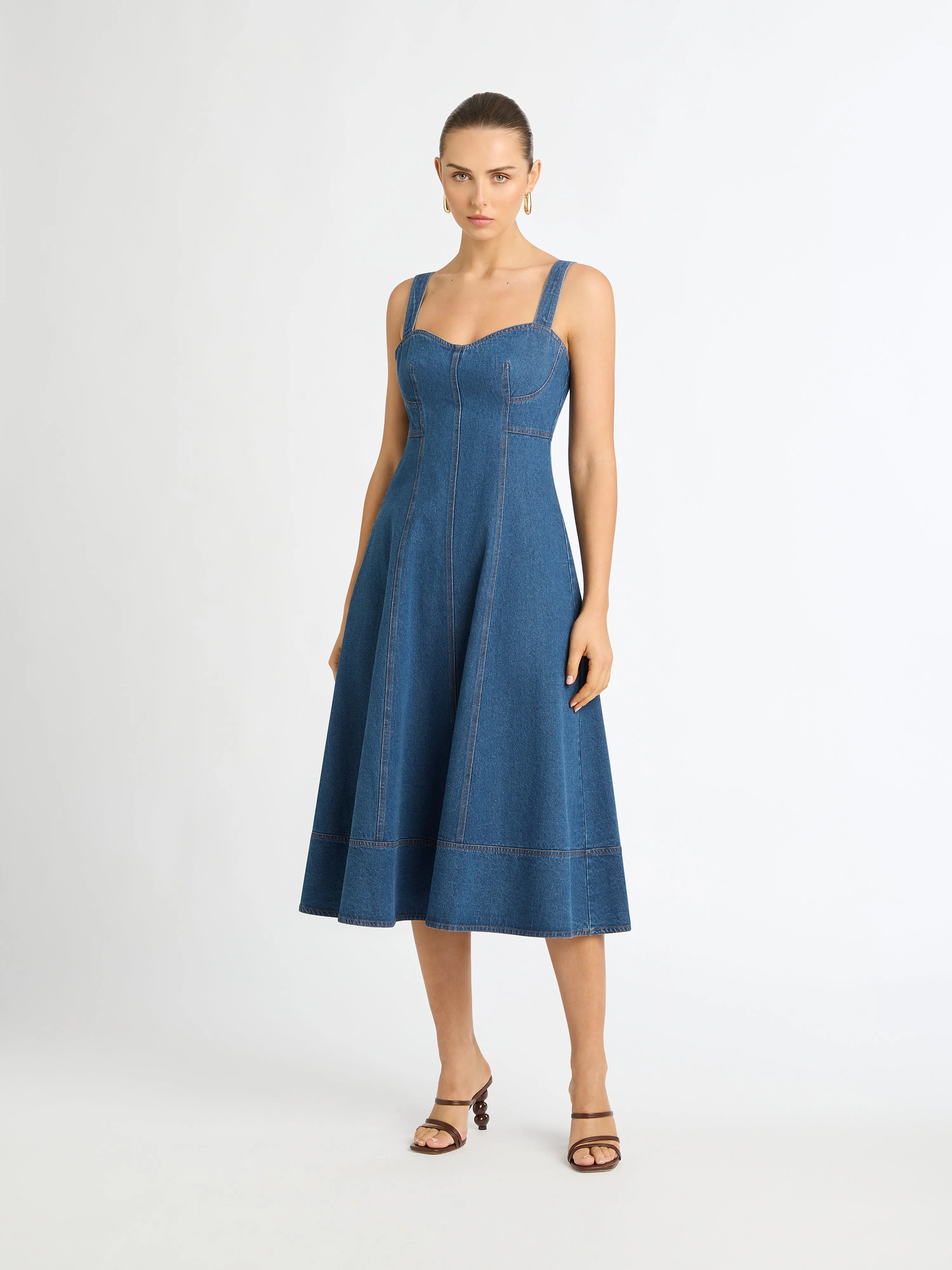 OSCAR DENIM DRESS