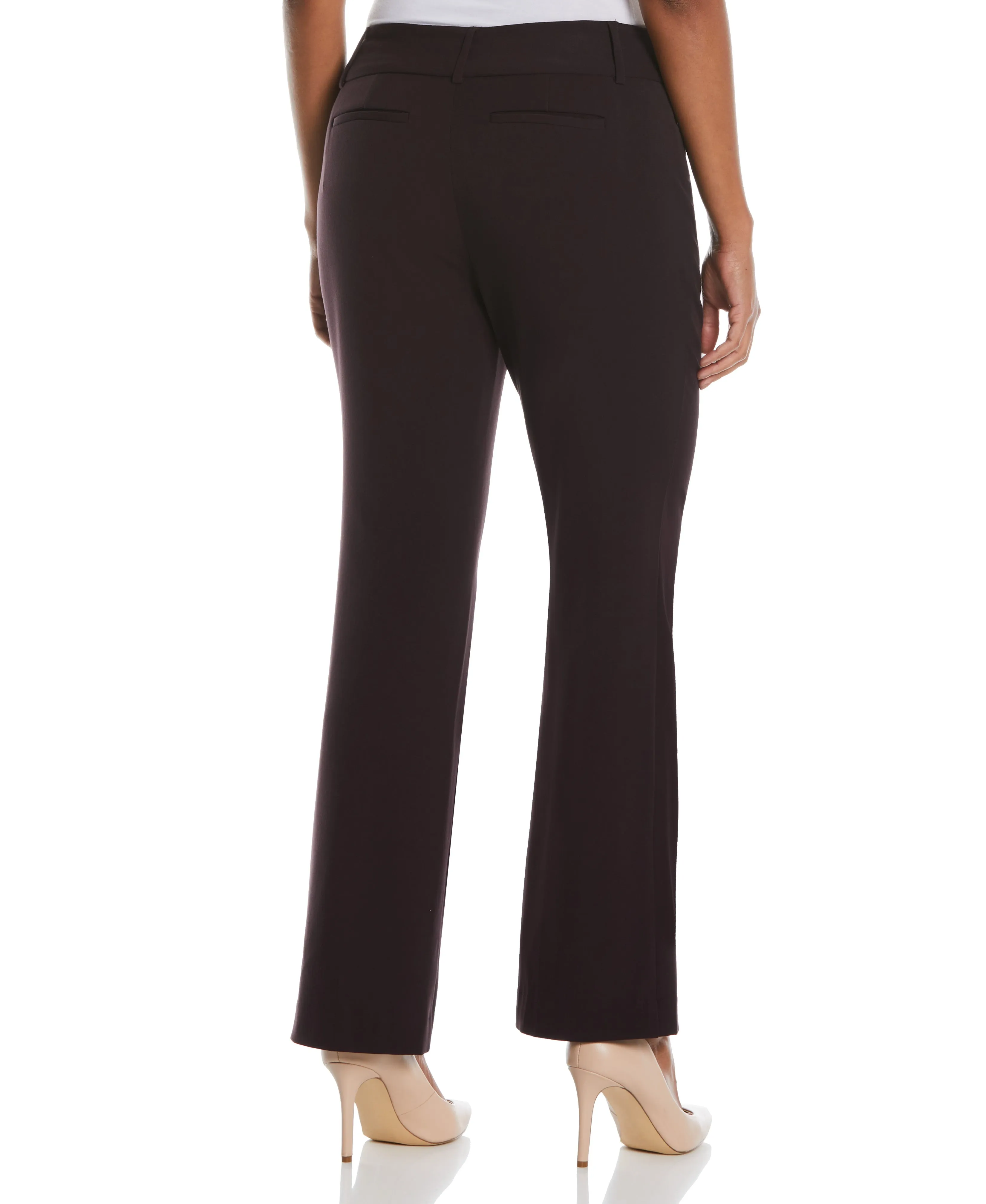 Petite Curvy Fit Boot Cut Pant - Curvy Fit