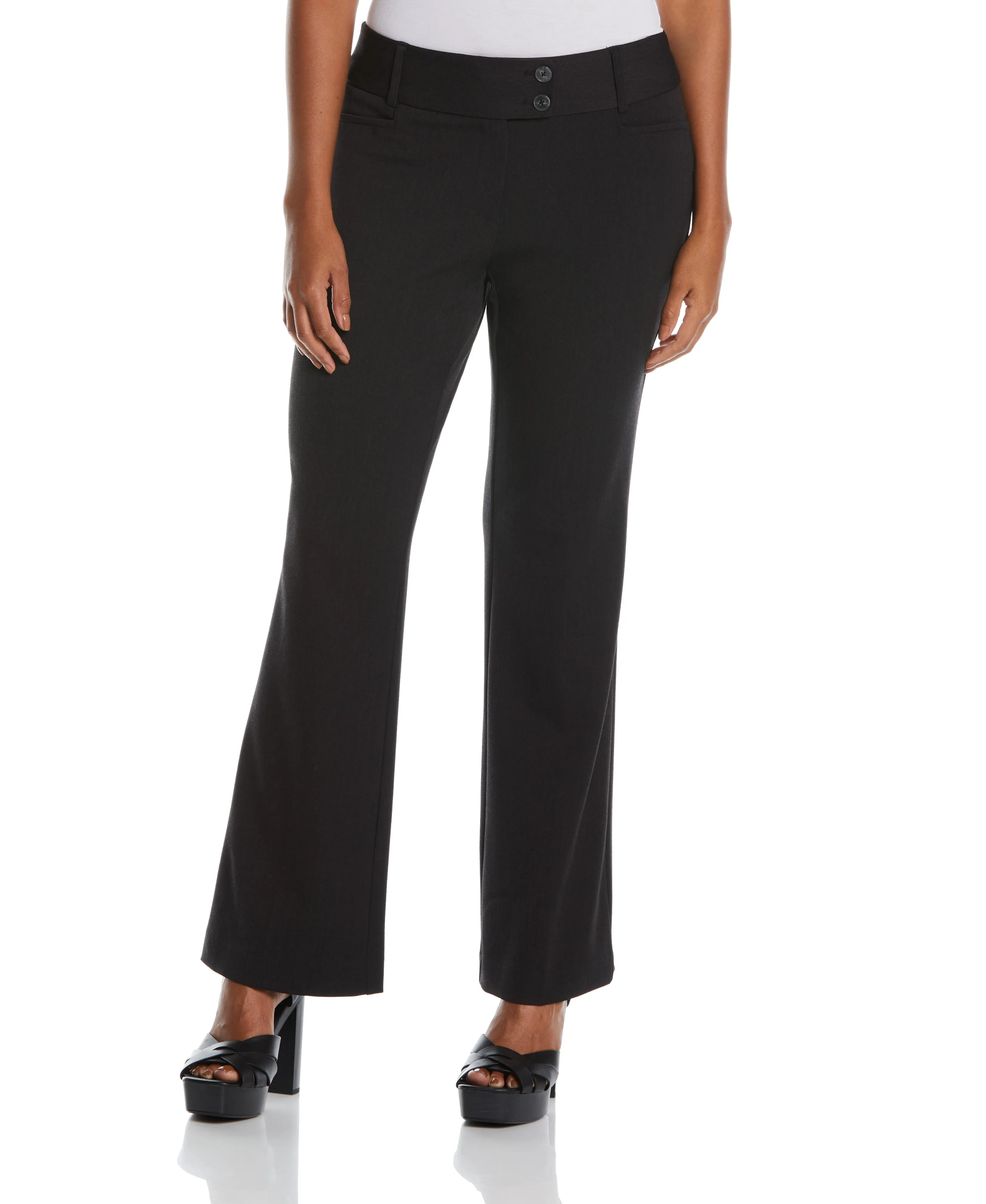 Petite Curvy Fit Boot Cut Pant - Curvy Fit