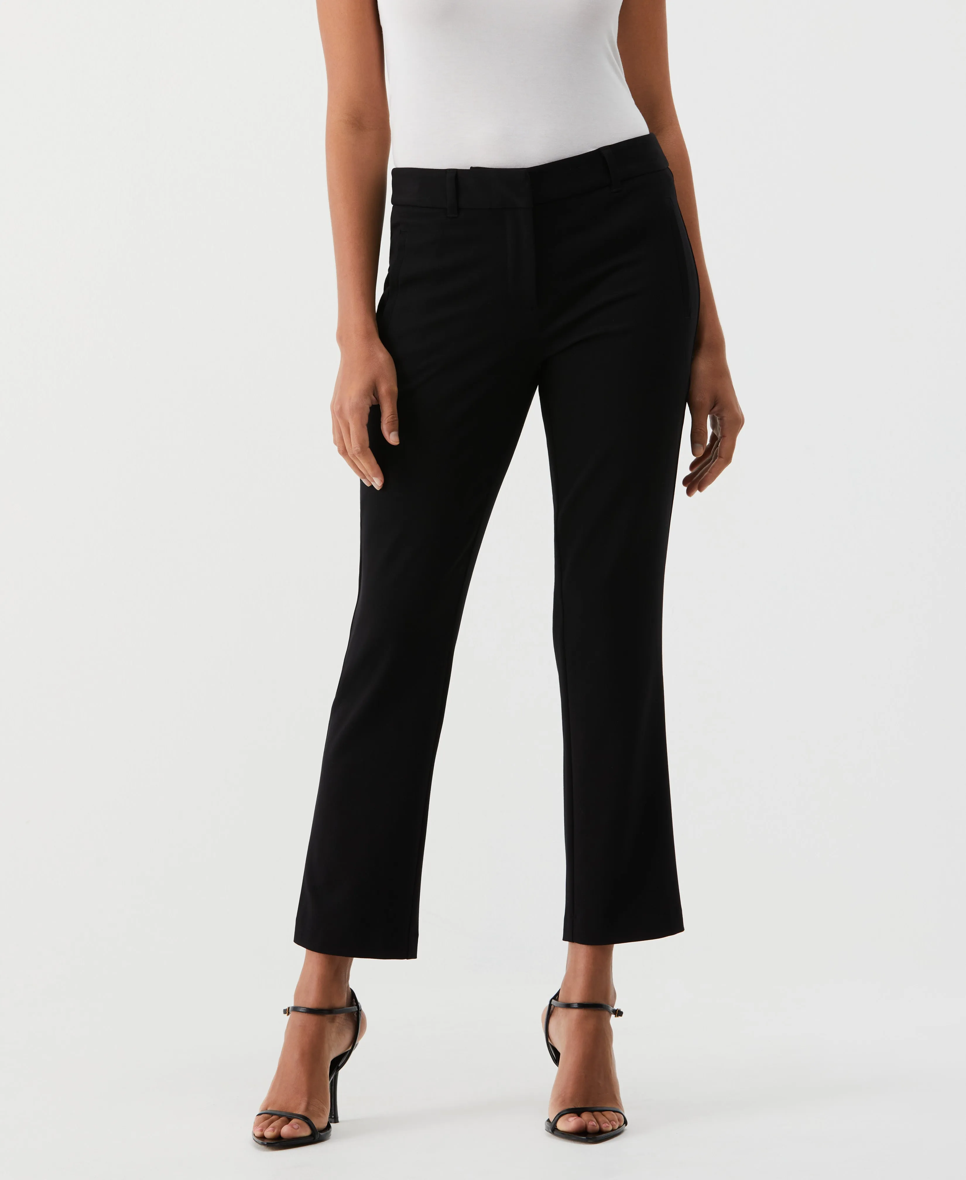 Petite Straight Leg Ankle Pant