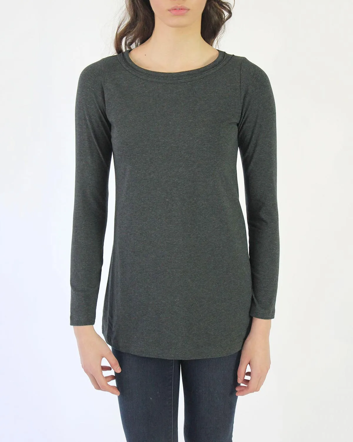 Pima Cotton A-Line Ballet Tunic Tee