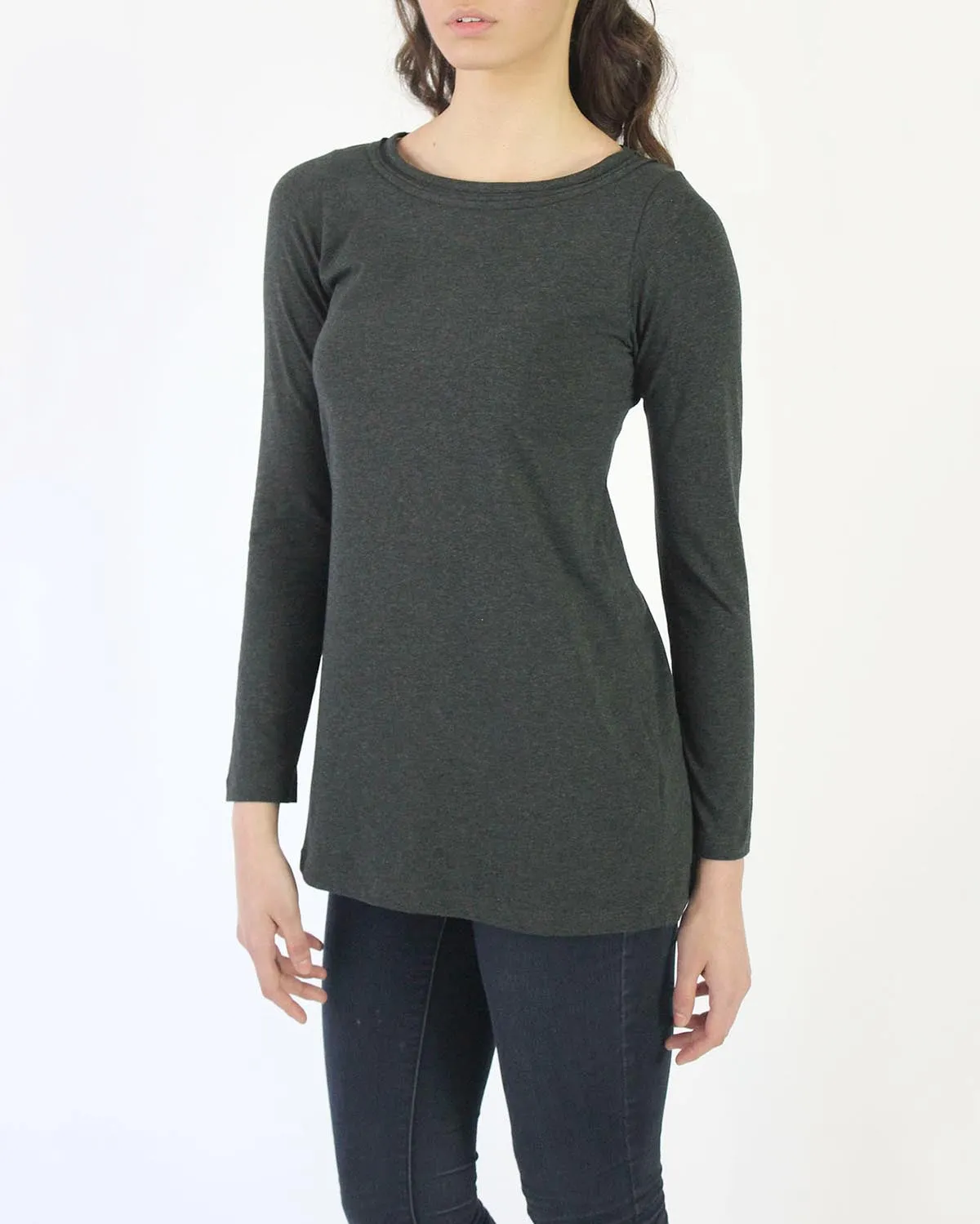 Pima Cotton A-Line Ballet Tunic Tee