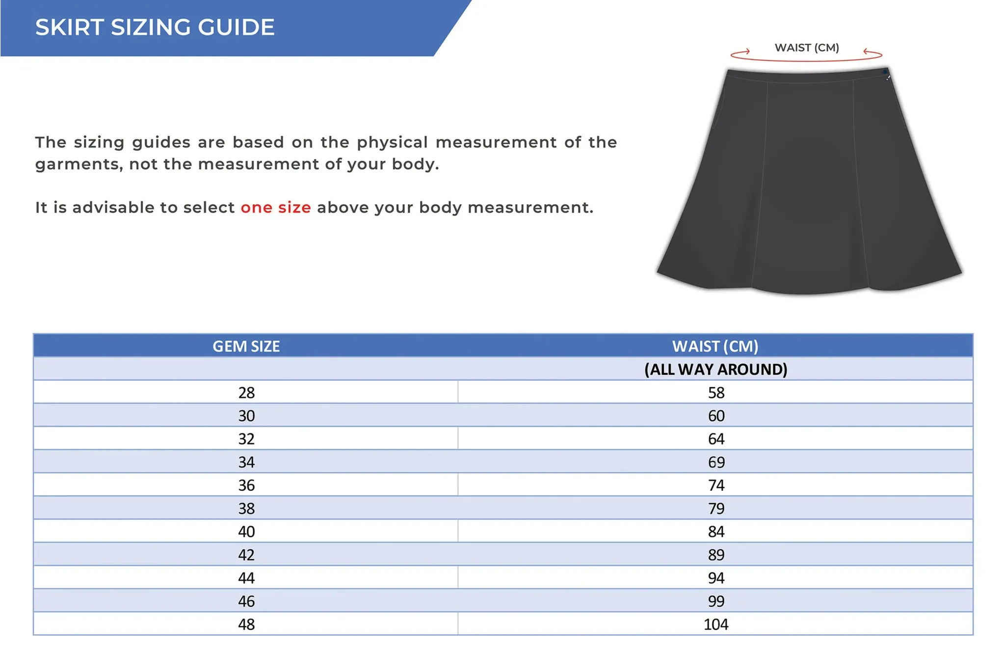 Plain Check Skirt - Hillview