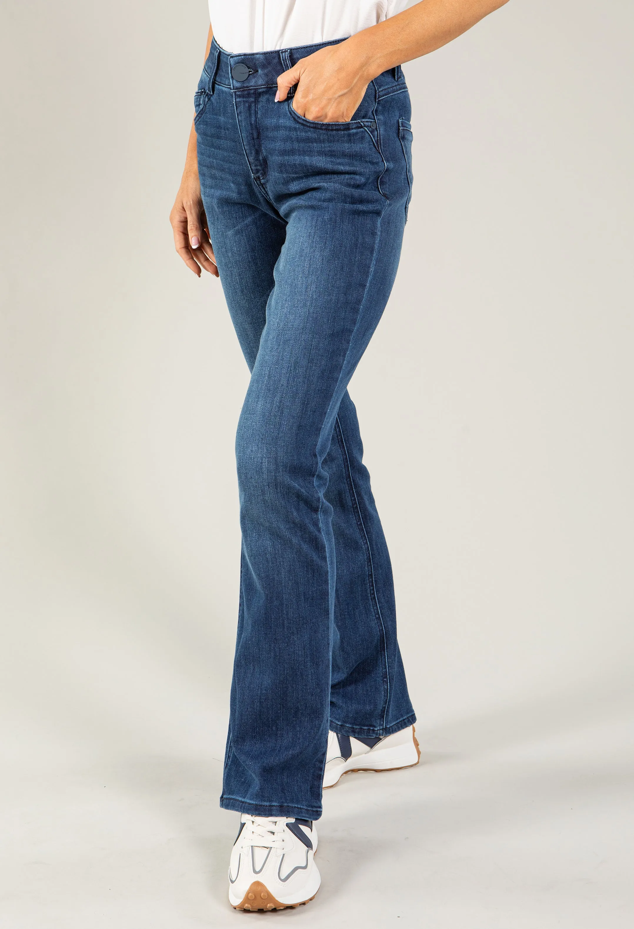 "Ab"solution® Itty Bitty Bootcut Jeans