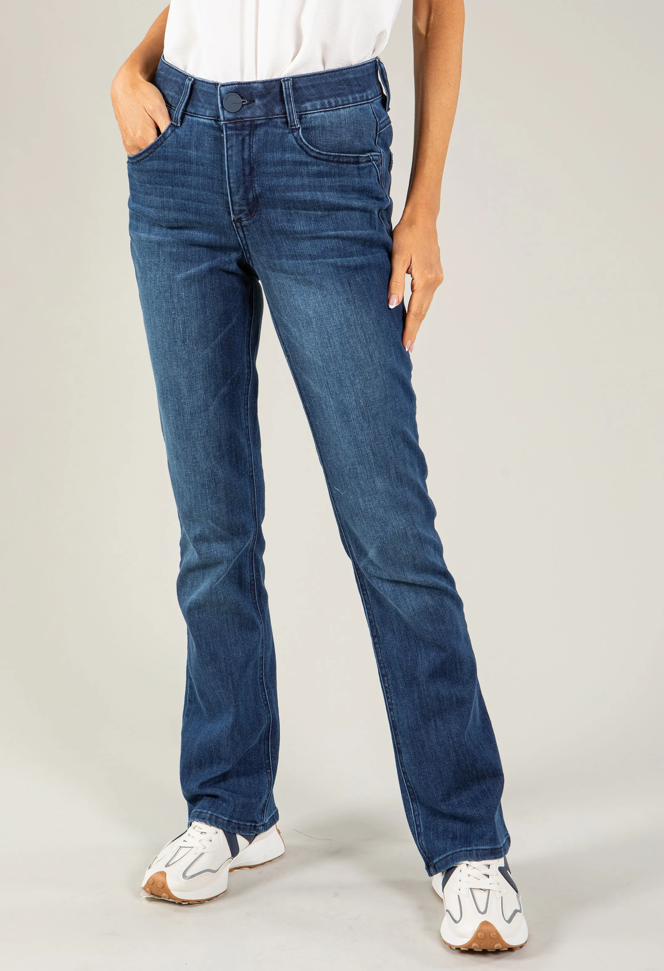 "Ab"solution® Itty Bitty Bootcut Jeans