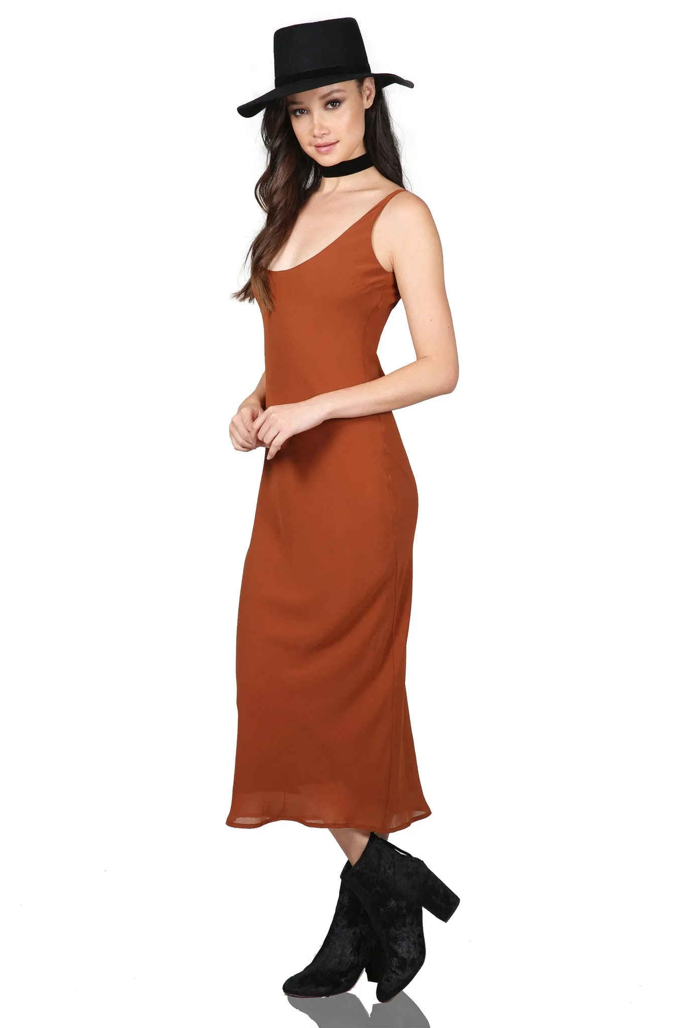 RIMA BIAS MAXI DRESS