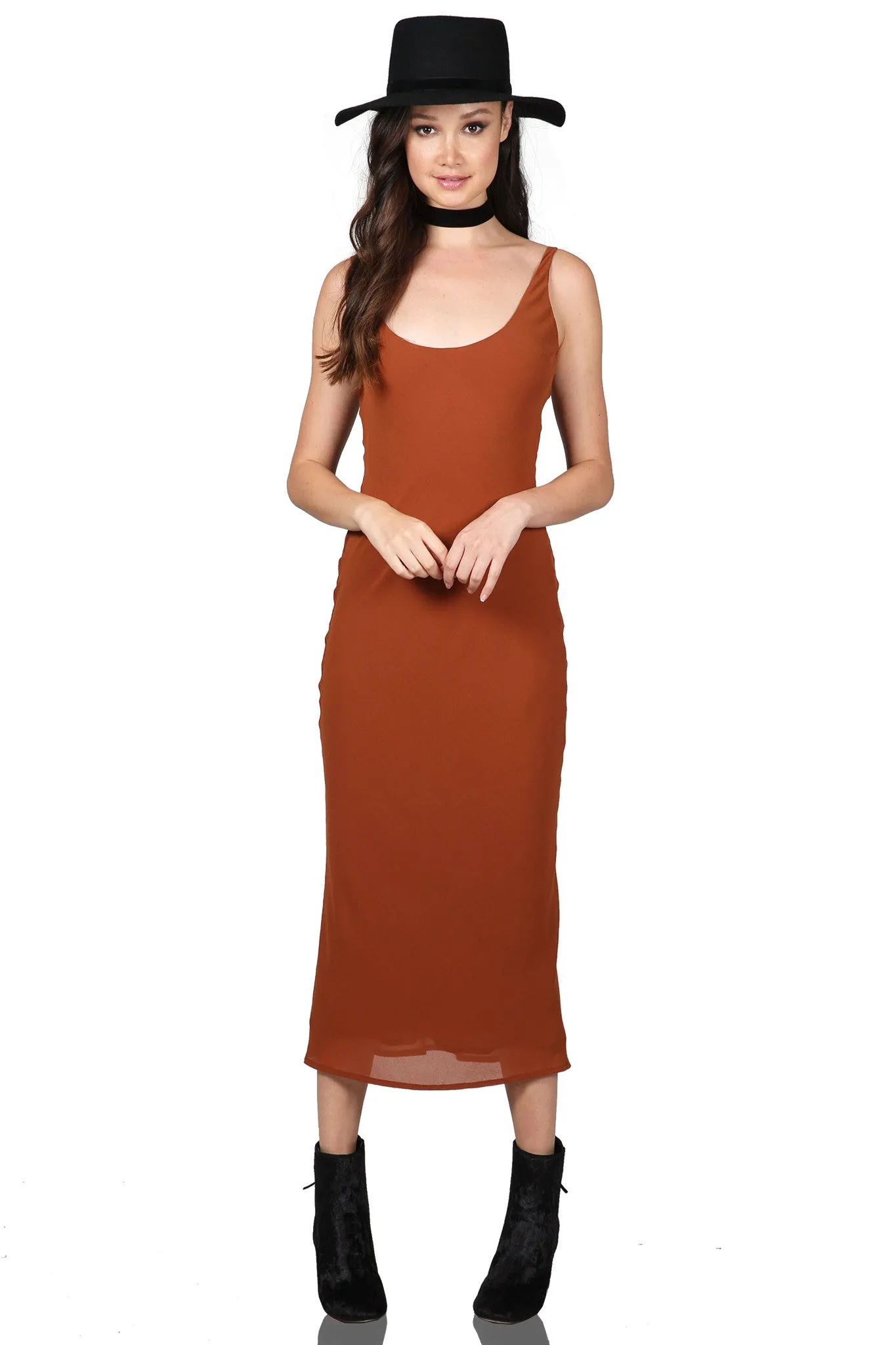 RIMA BIAS MAXI DRESS