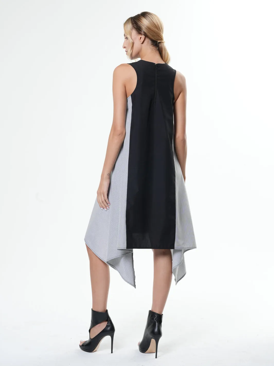 Sleeveless A-line Dress