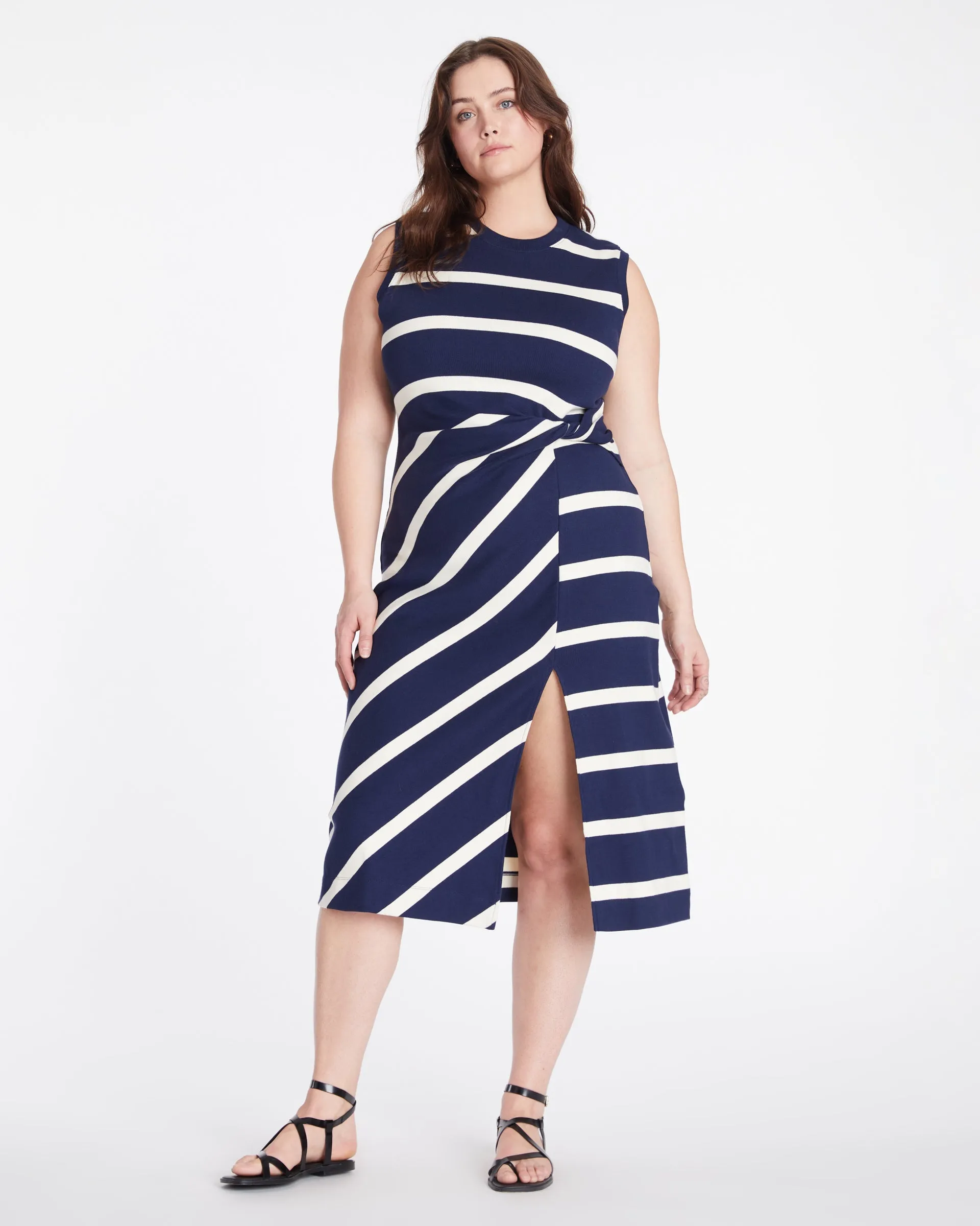 Sleeveless Striped Cody Dress