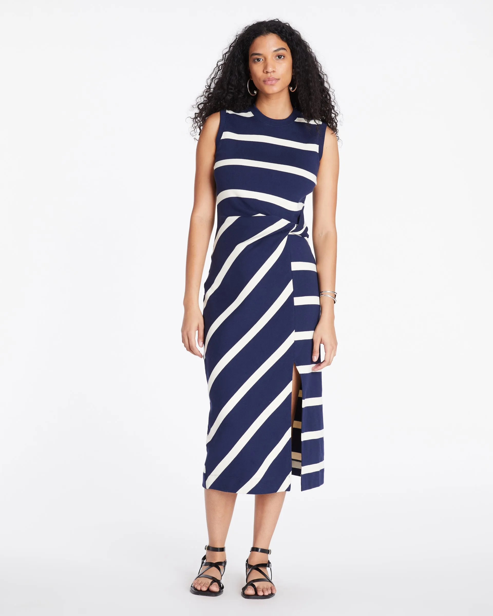 Sleeveless Striped Cody Dress