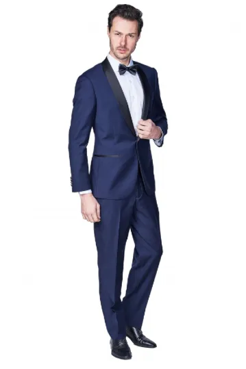 Slim Fit Navy Tuxedo