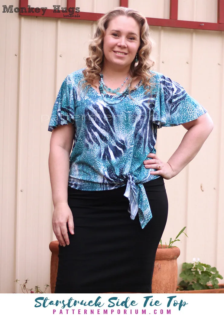 Starstruck | Side Tie Top Sewing Pattern